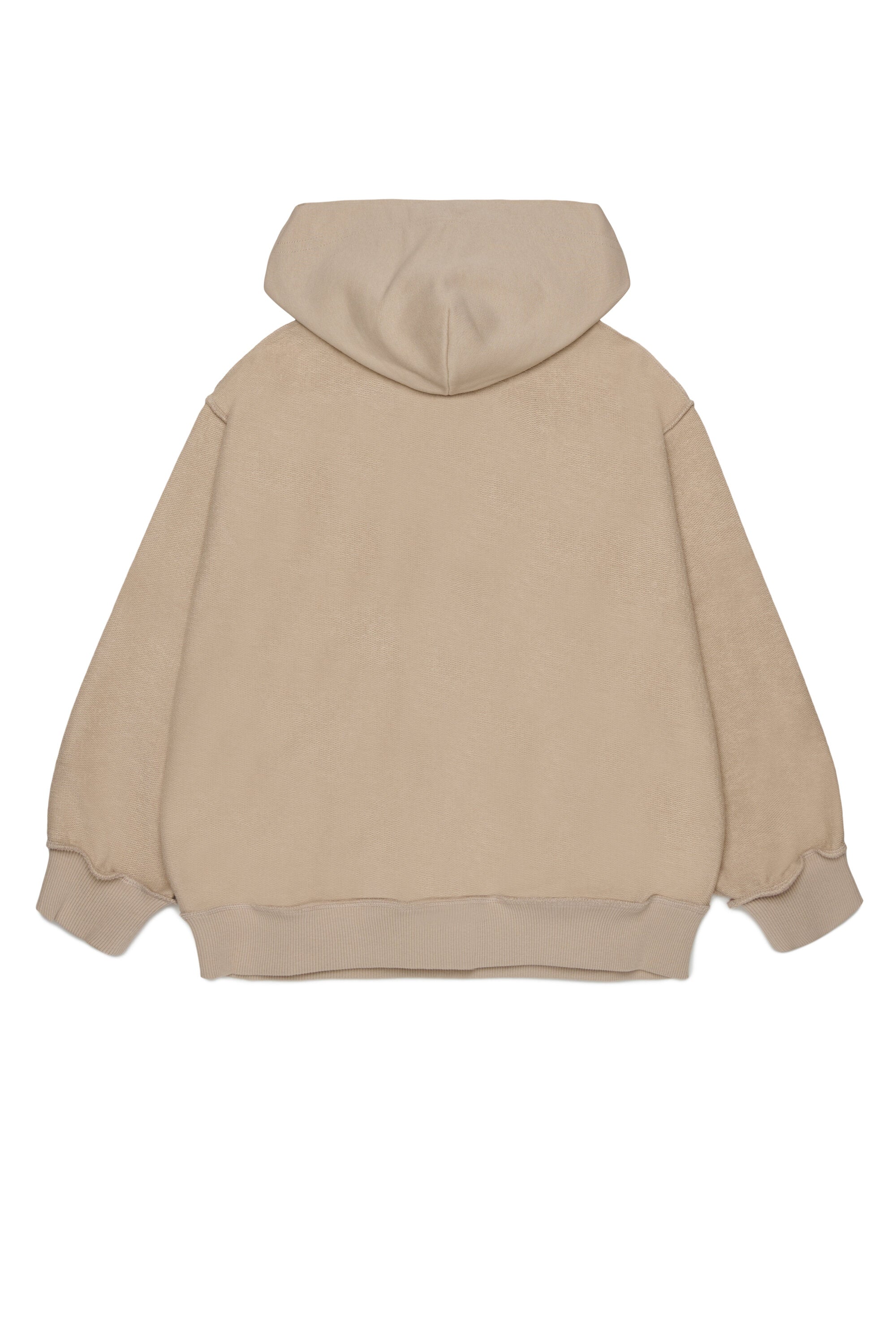 Zip sweatshirt with logo
