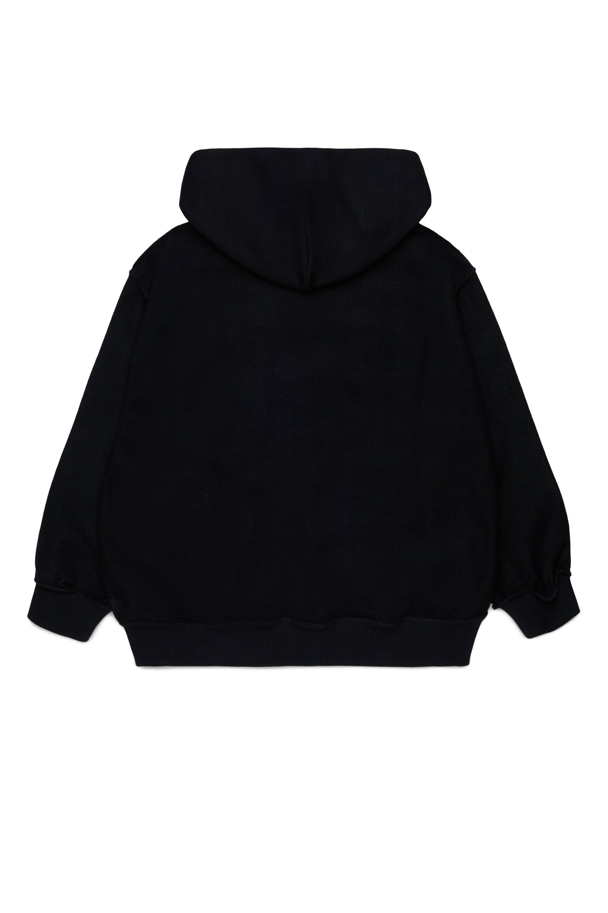 Zip sweatshirt with logo