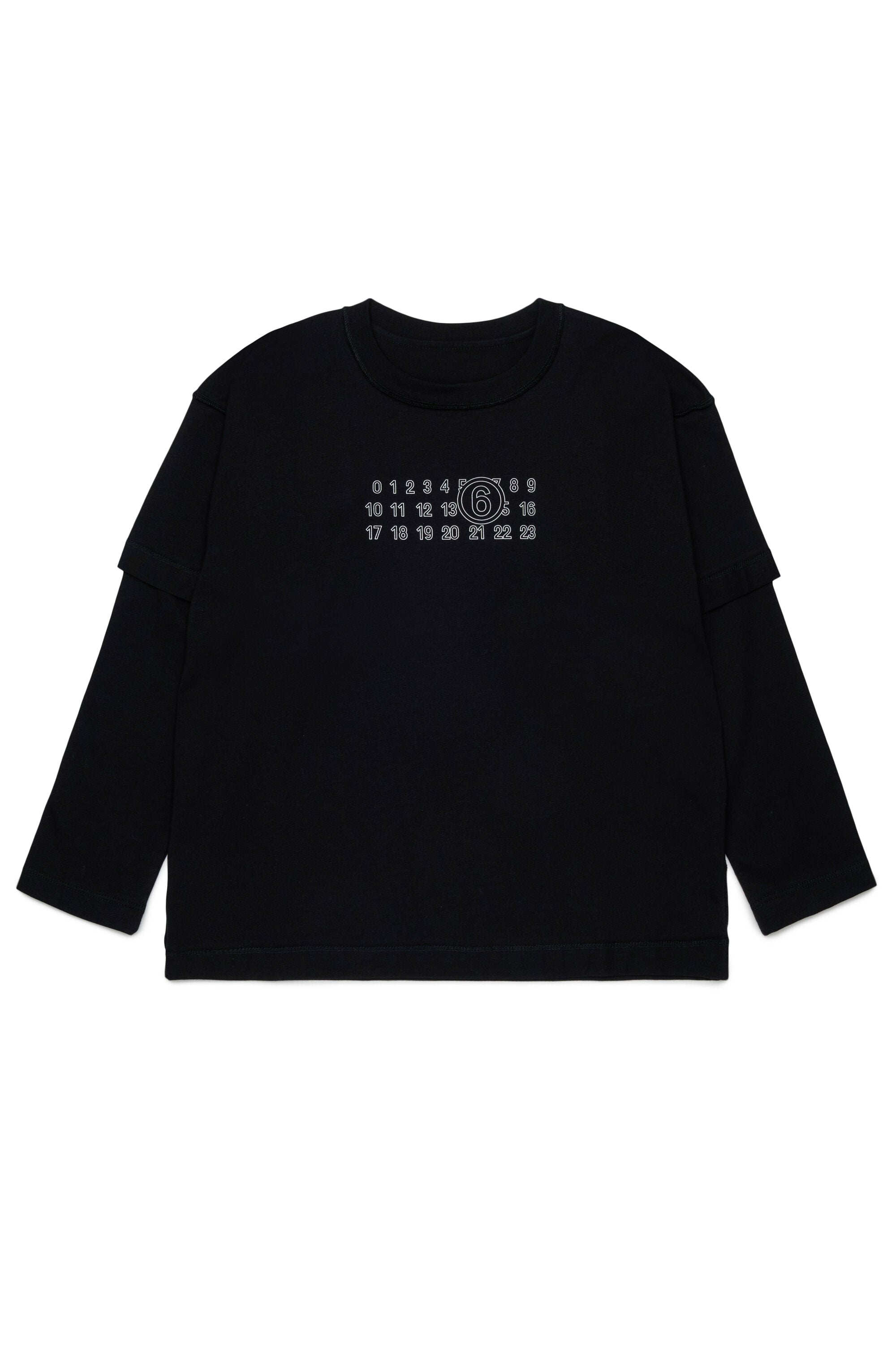 Long-sleeve T-shirt with logo