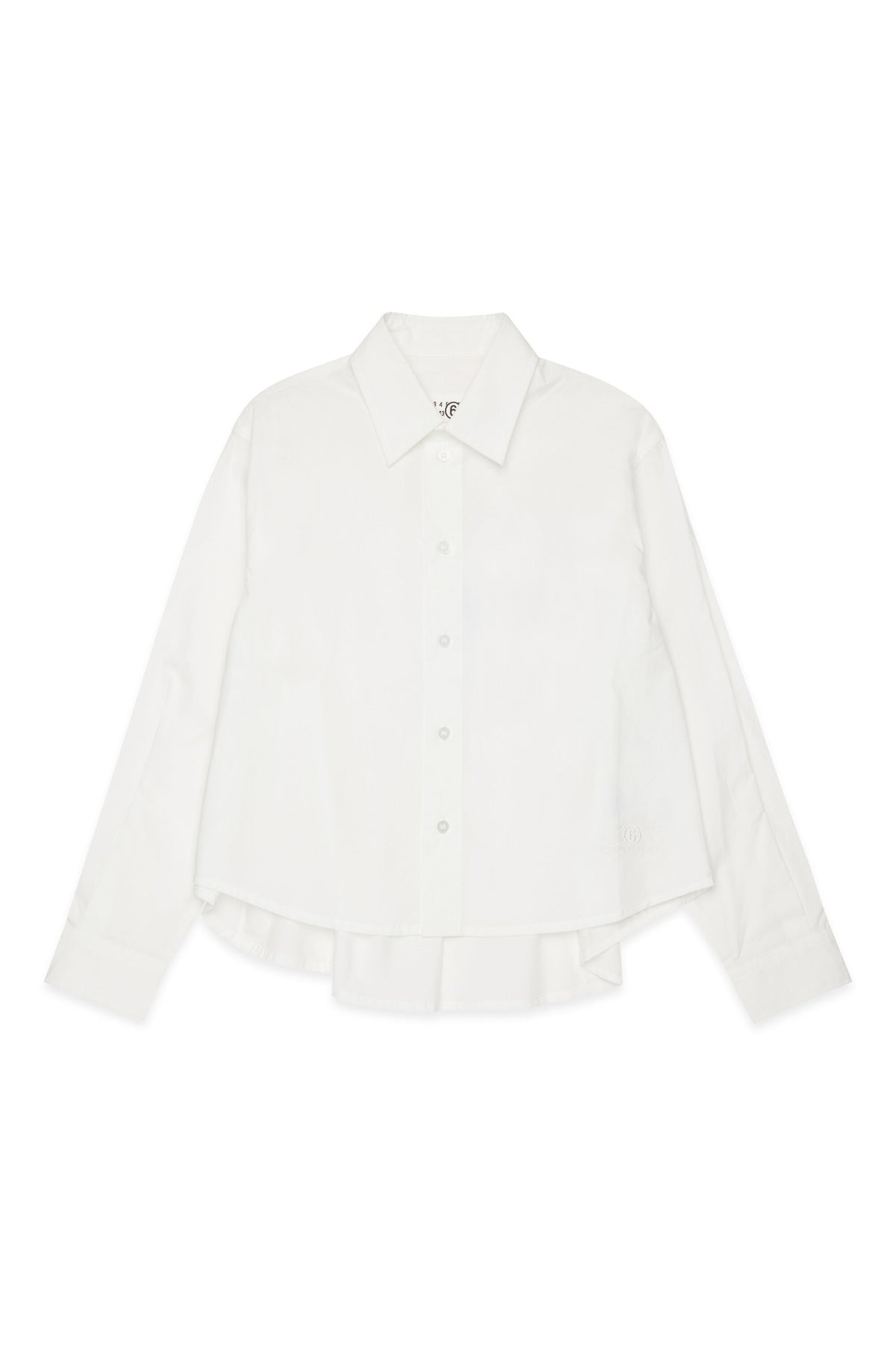Long-sleeve shirt with logo