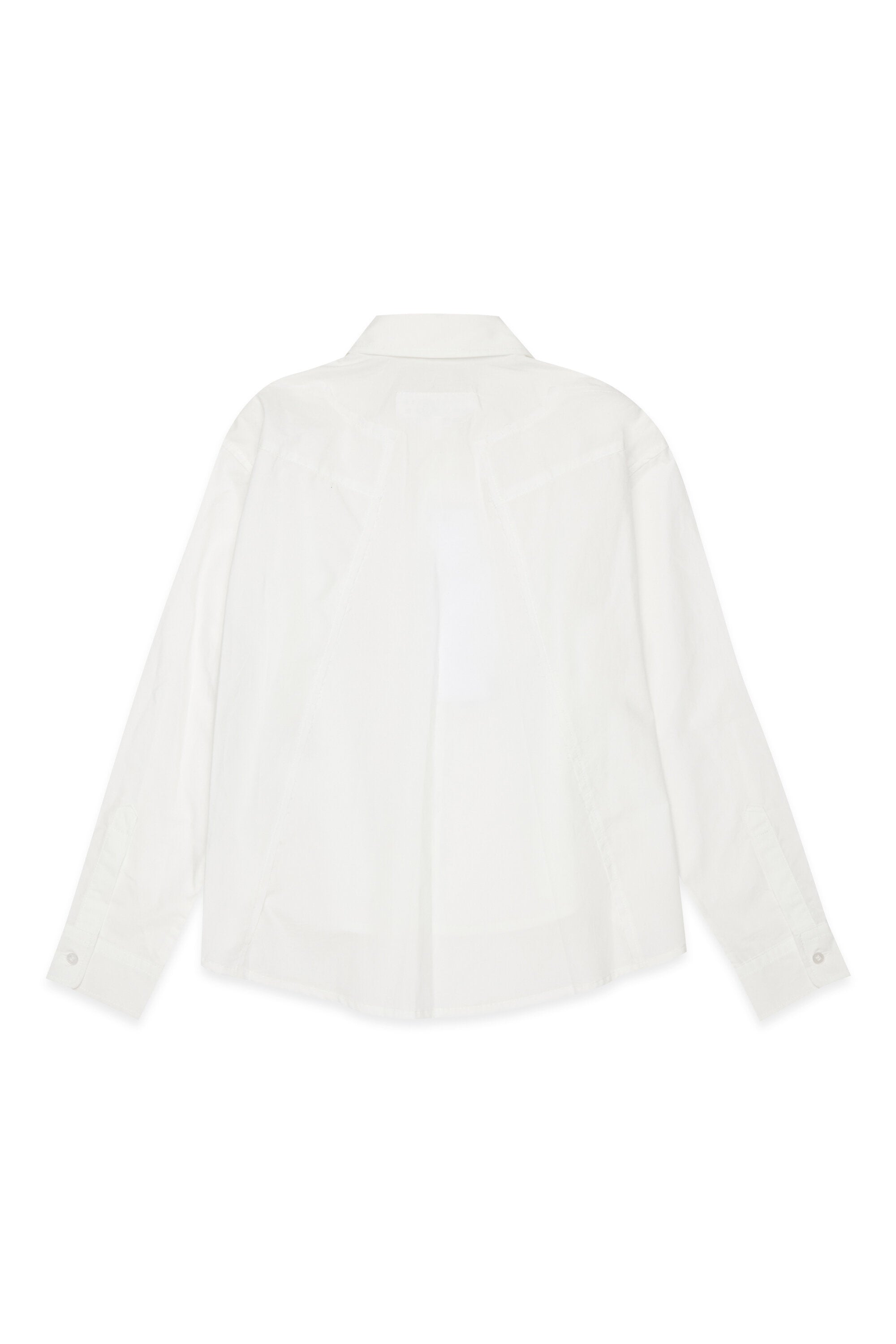 Long-sleeve shirt with logo