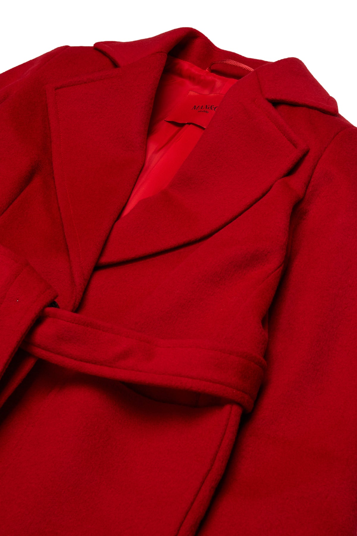 Runaway wool coat