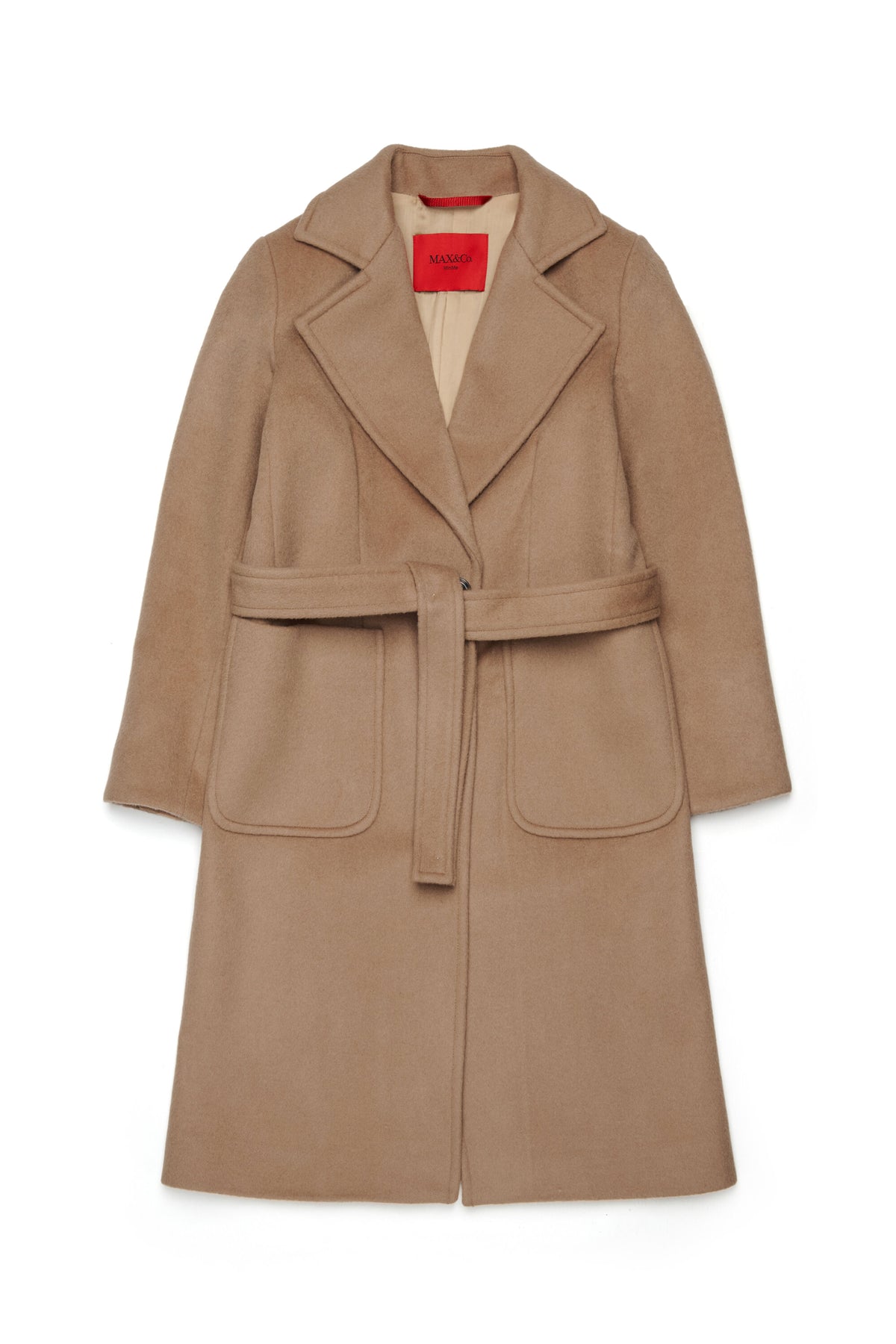 Runaway wool coat