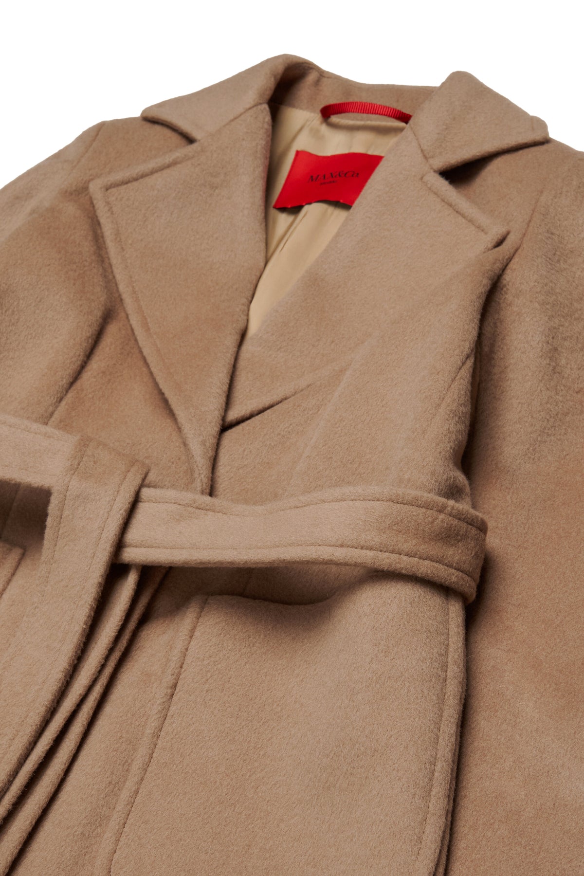 Runaway wool coat