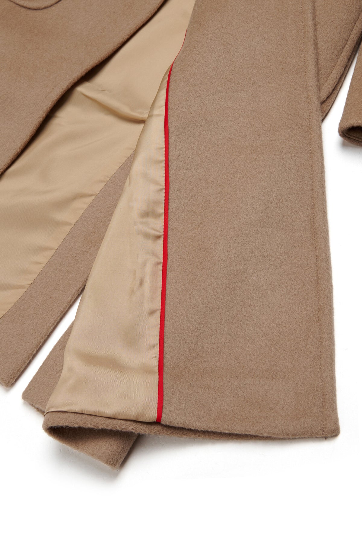 Runaway wool coat