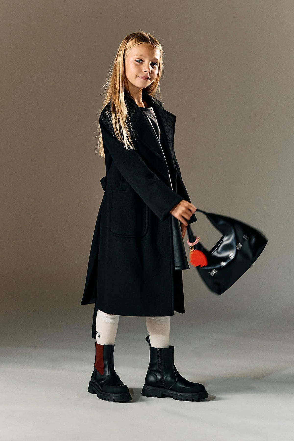 Runaway wool coat