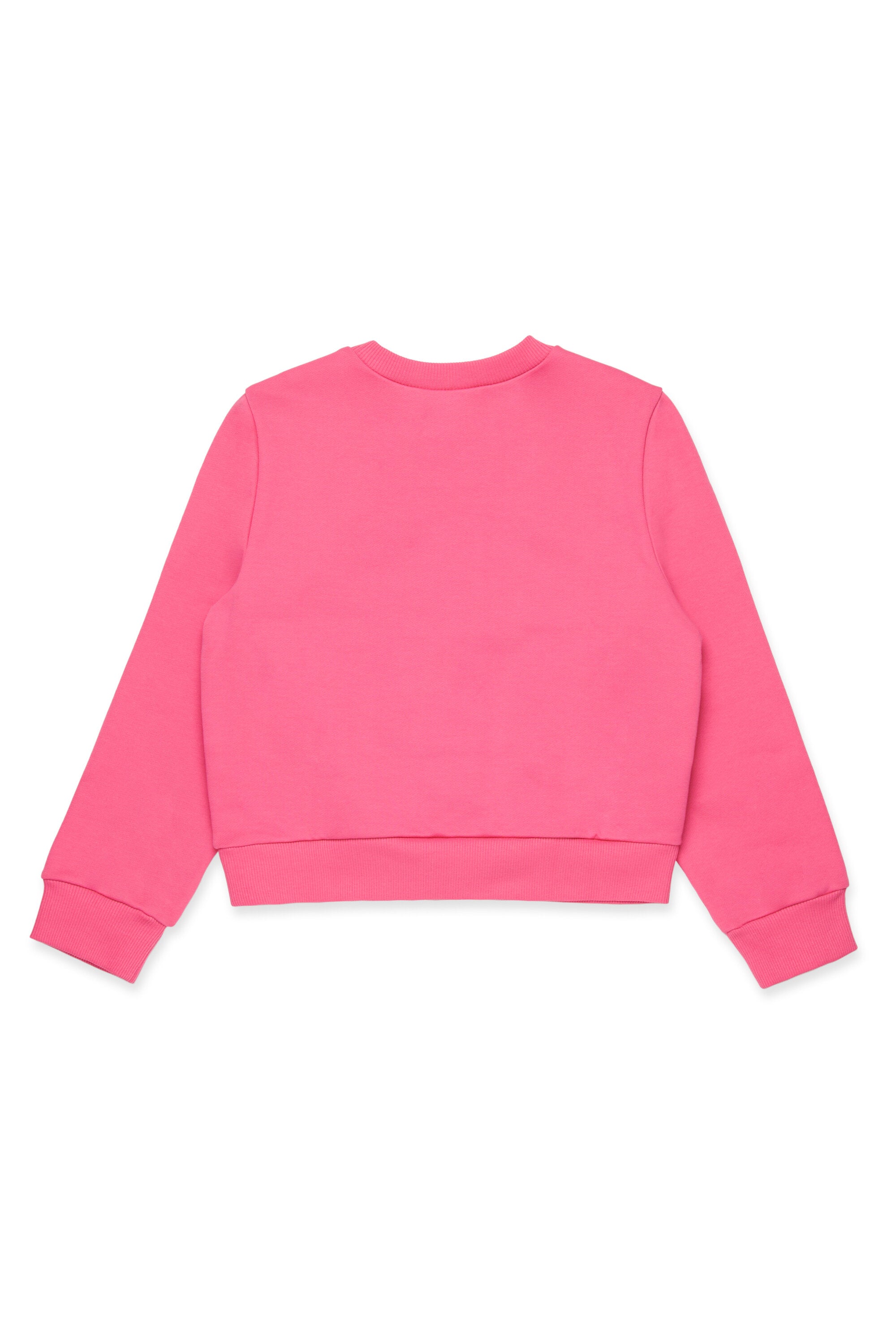 Branded crew-neck sweatshirt