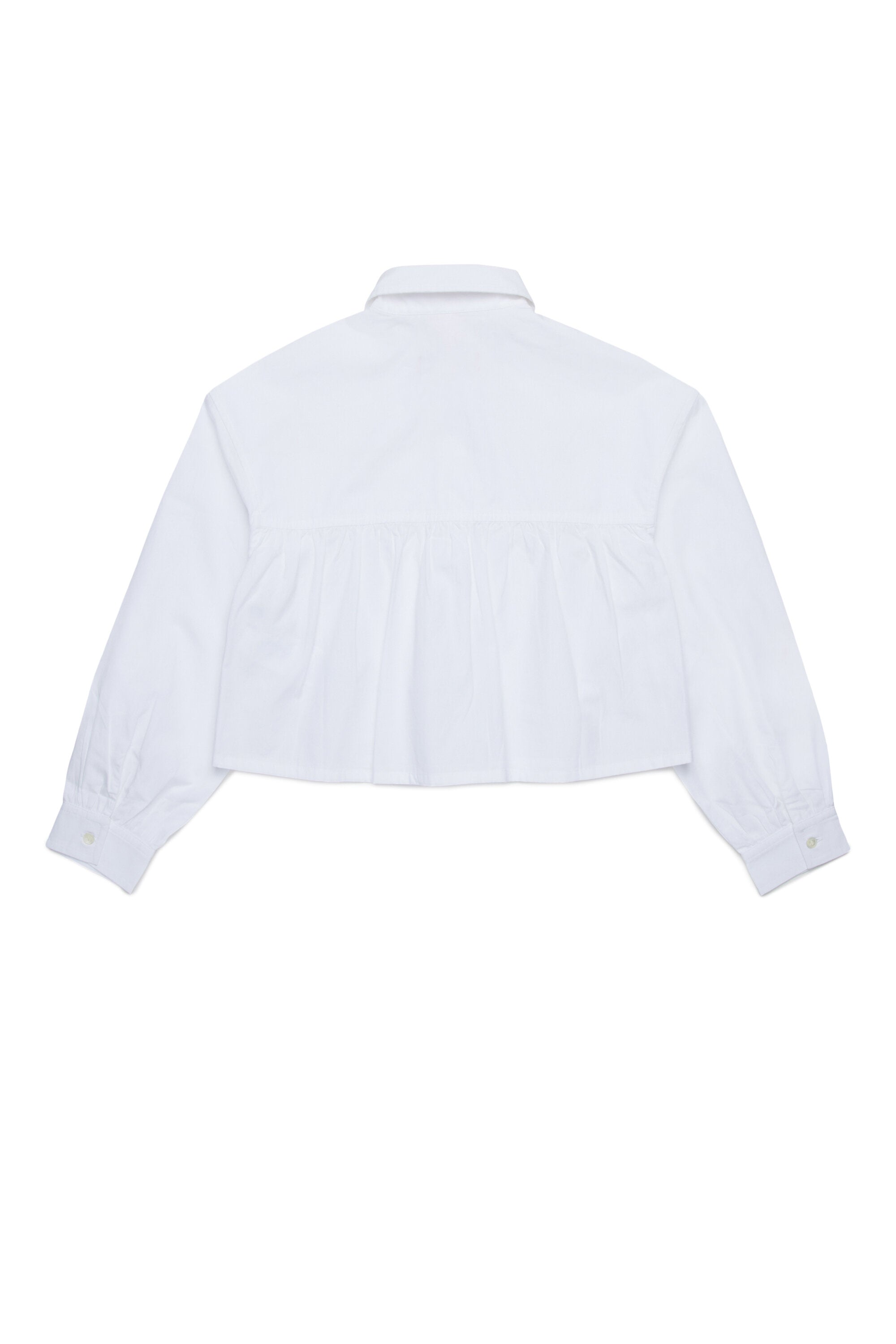 Boxy poplin shirt