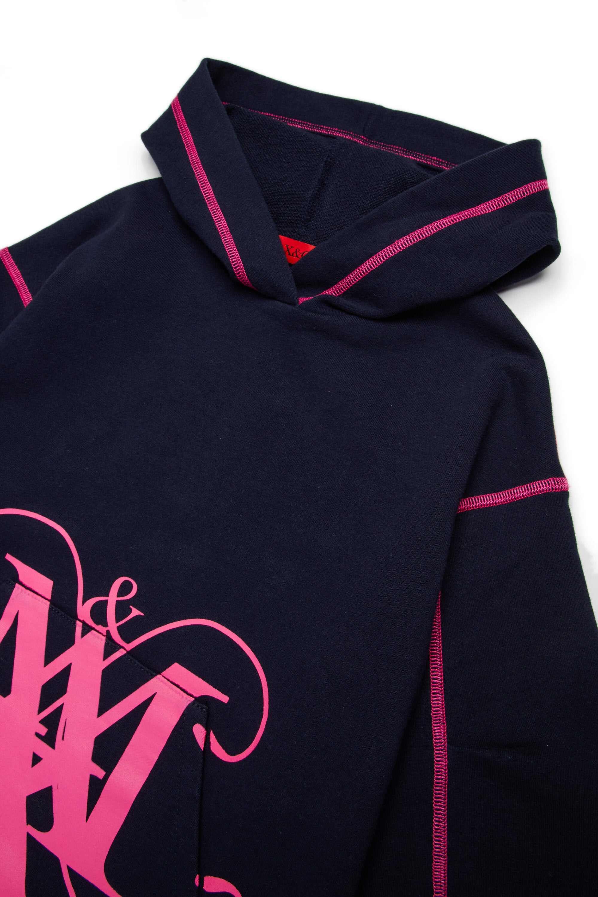 Maxi-sweater dress with Monogram emblem