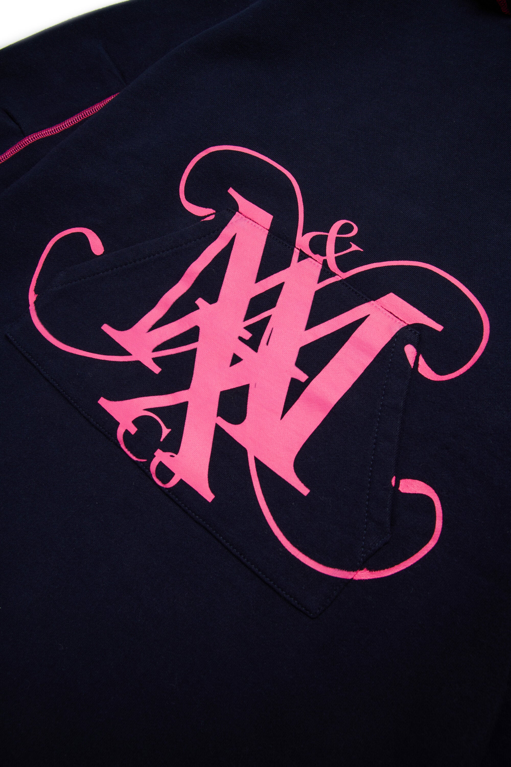 Maxi-sweater dress with Monogram emblem