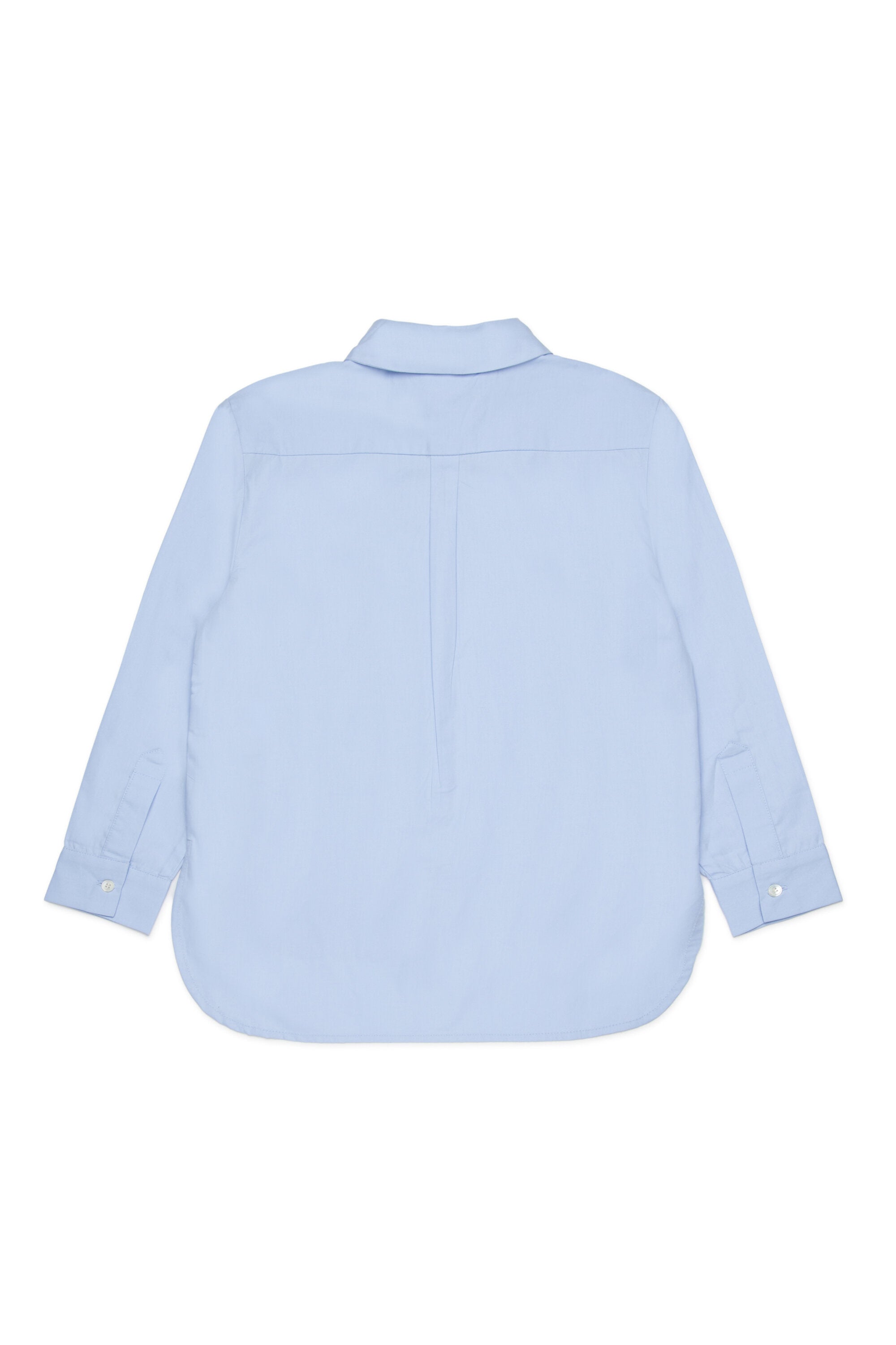 Poplin shirt with logo