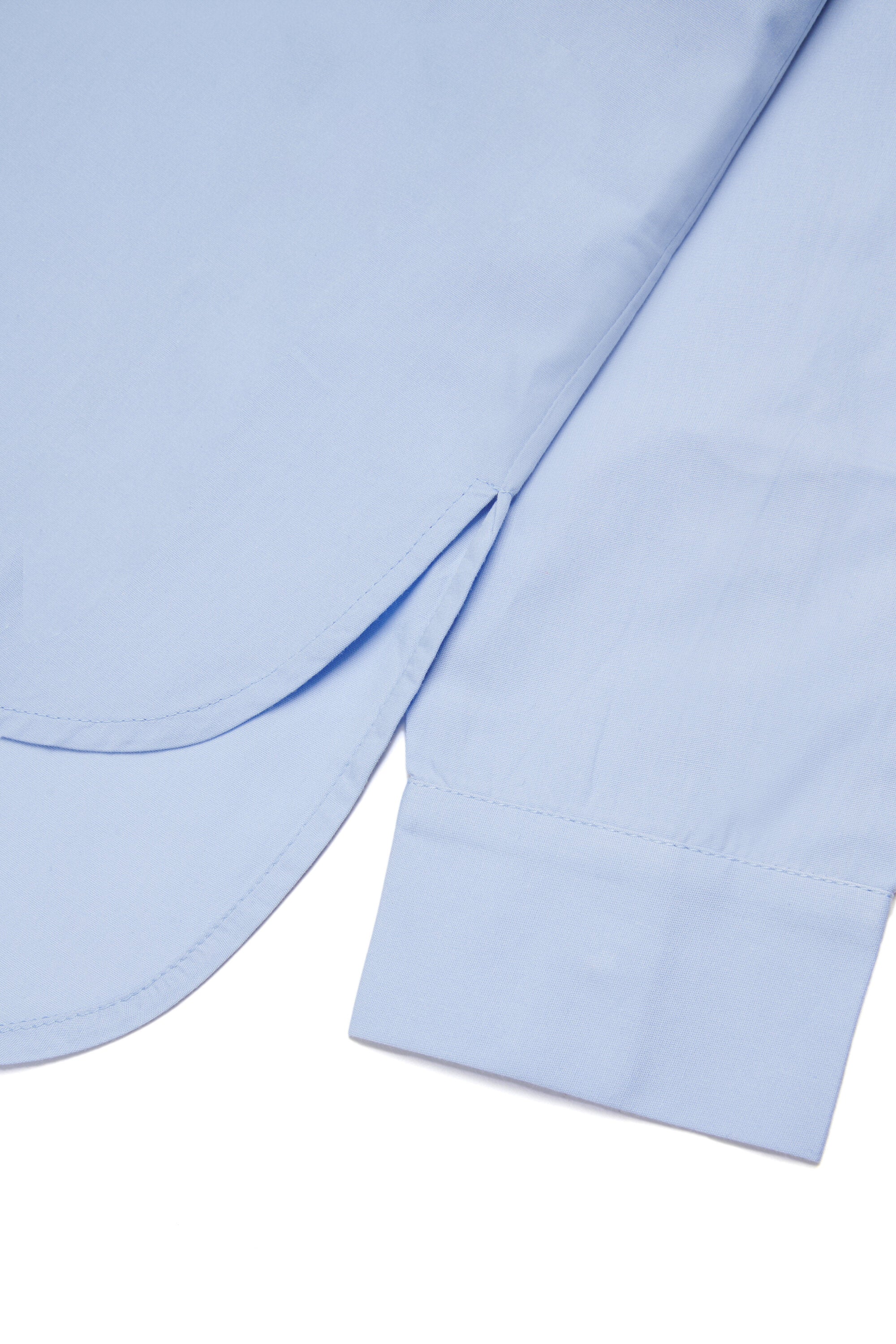 Poplin shirt with logo