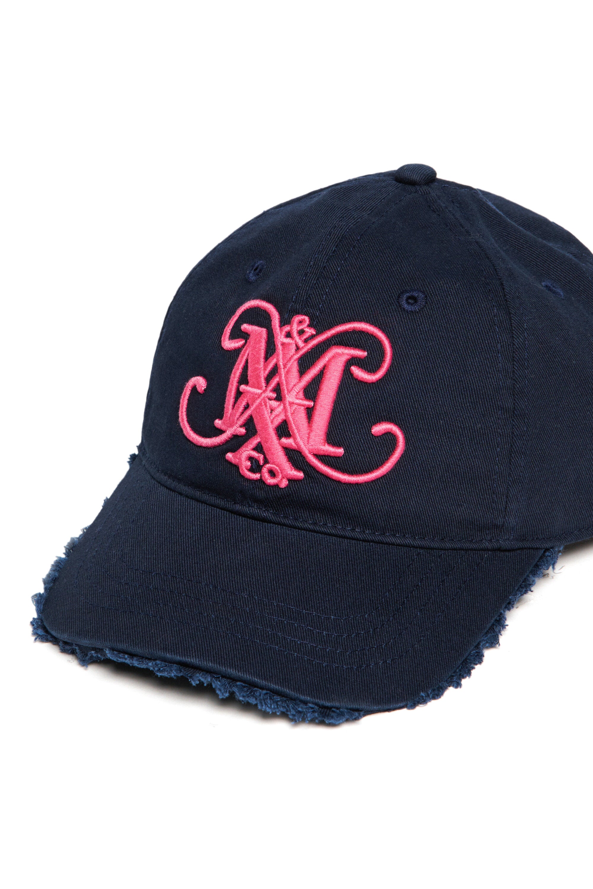 Baseball cap in gabardine with Monogram