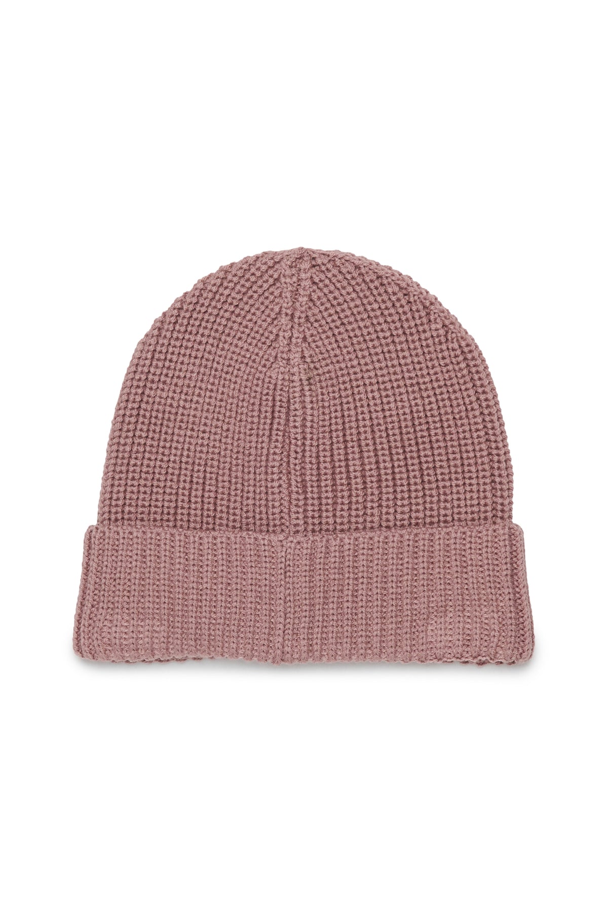 Wool blend beanie with patch