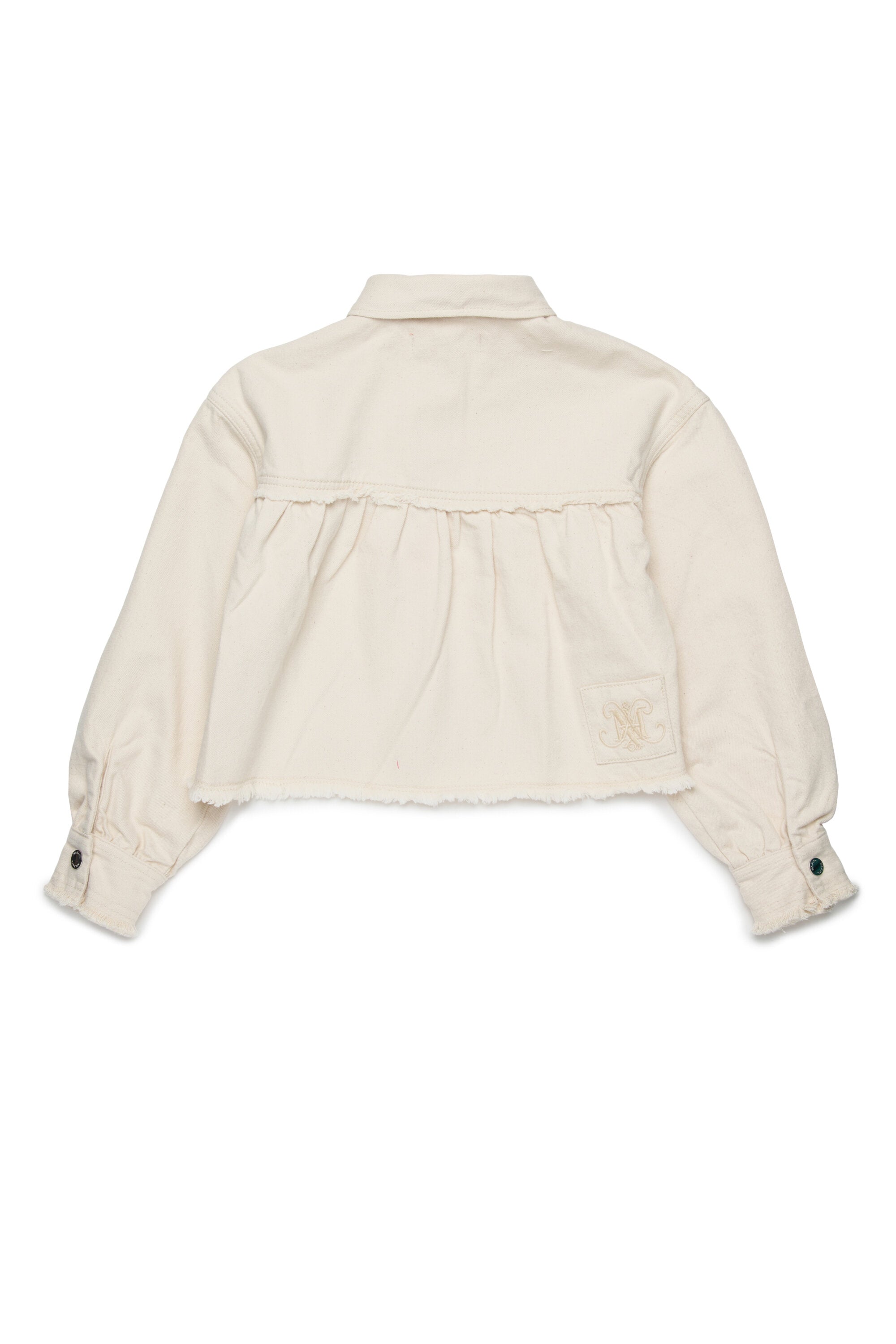 Cotton drill boxy shirt