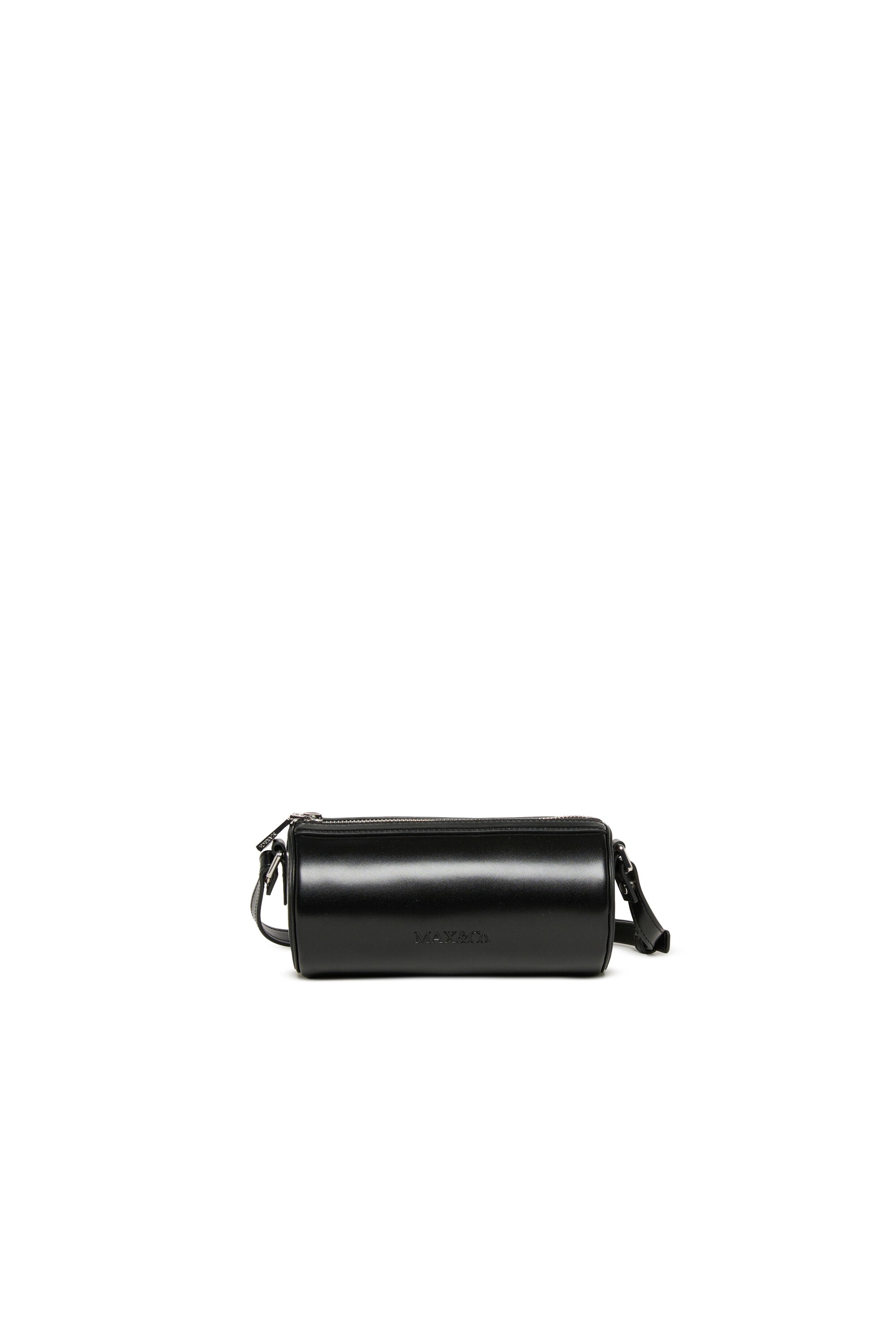 Coated fabric top hat bag