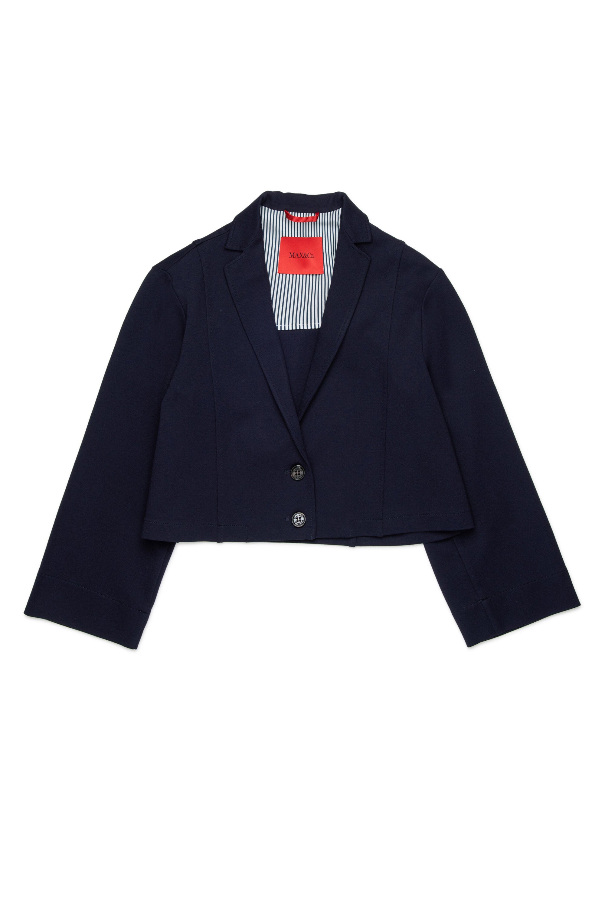 Blazer jacket with logo