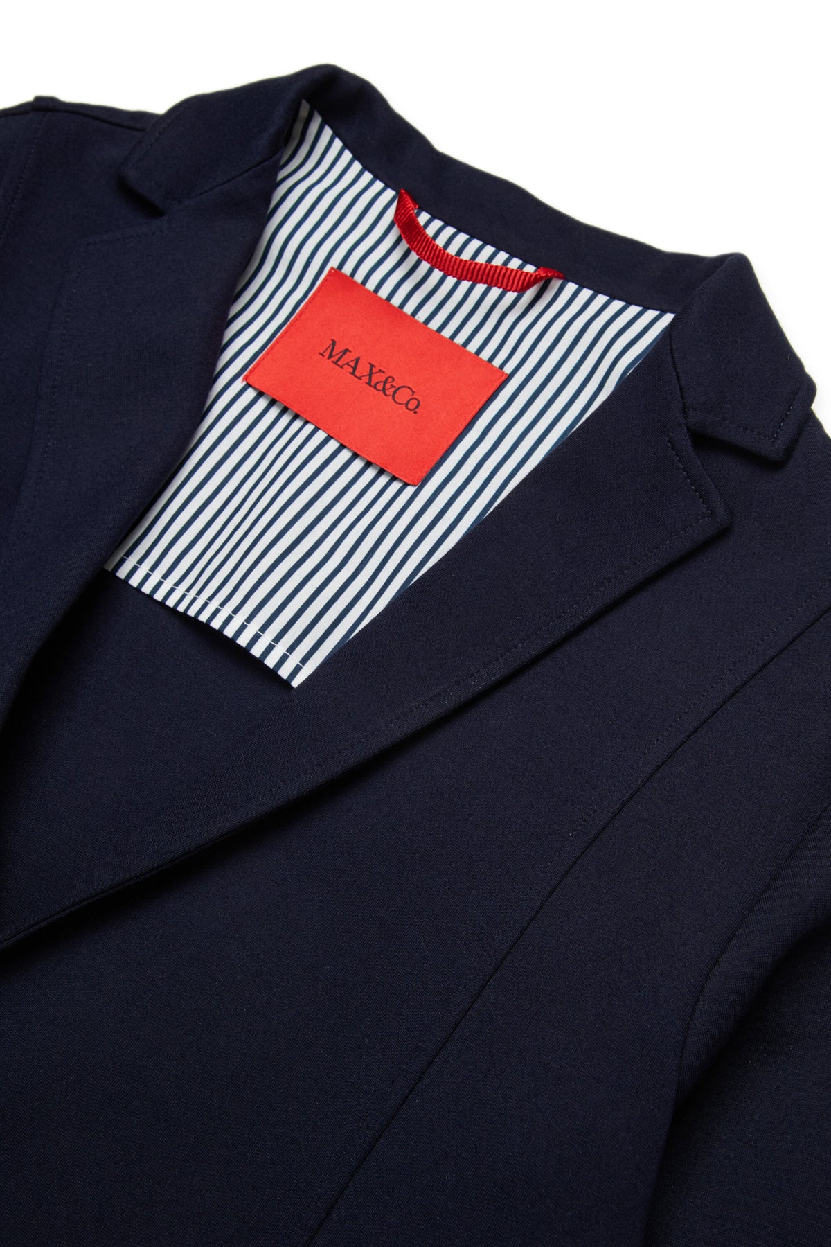 Blazer jacket with logo