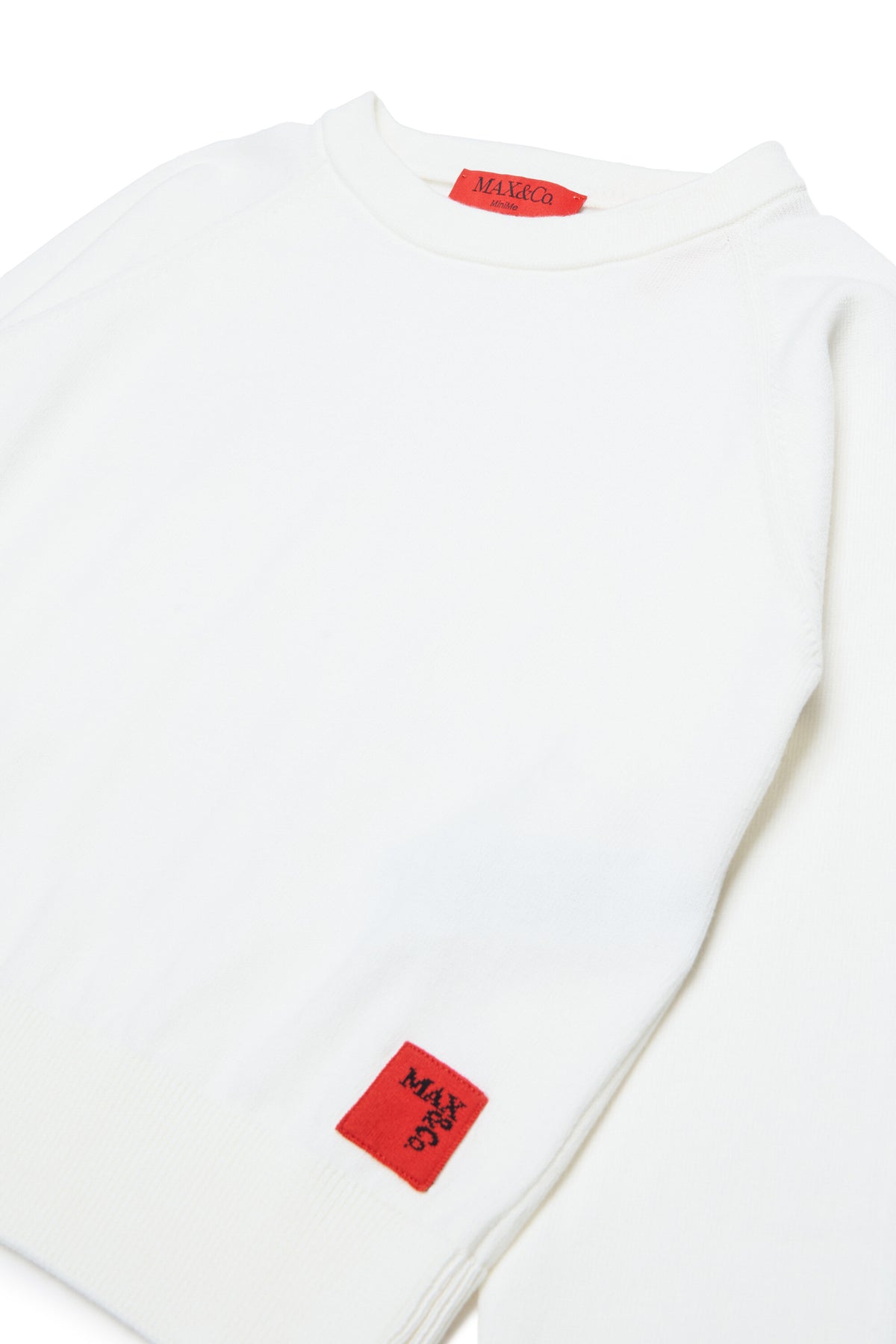 Crew neck pullover with logo