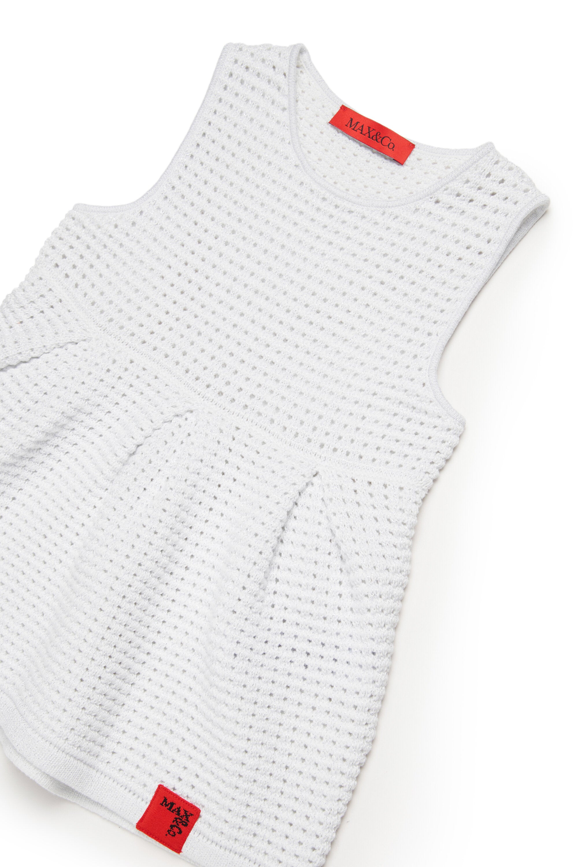 Sleeveless crochet top