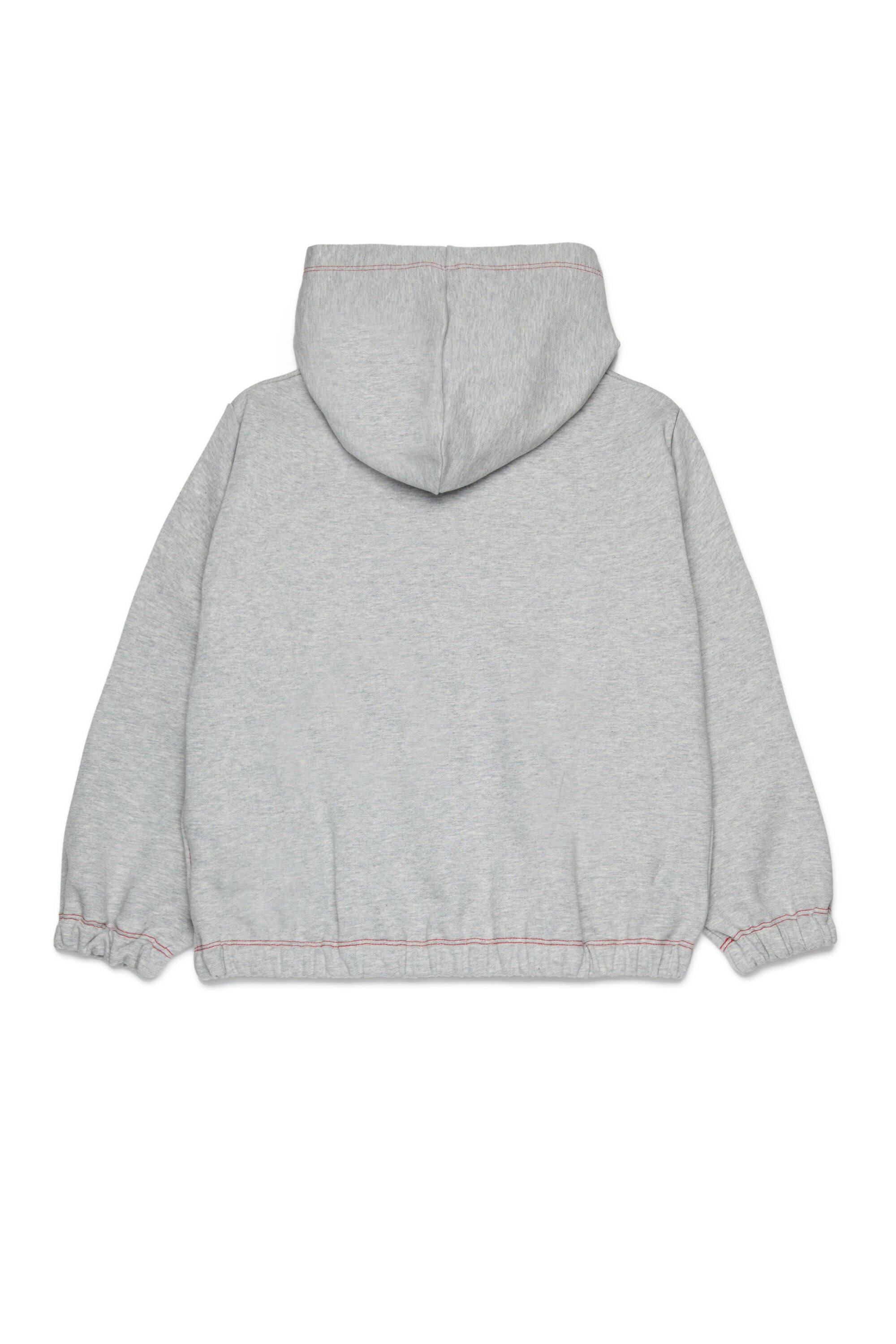 Zip-up sweatshirt with logo