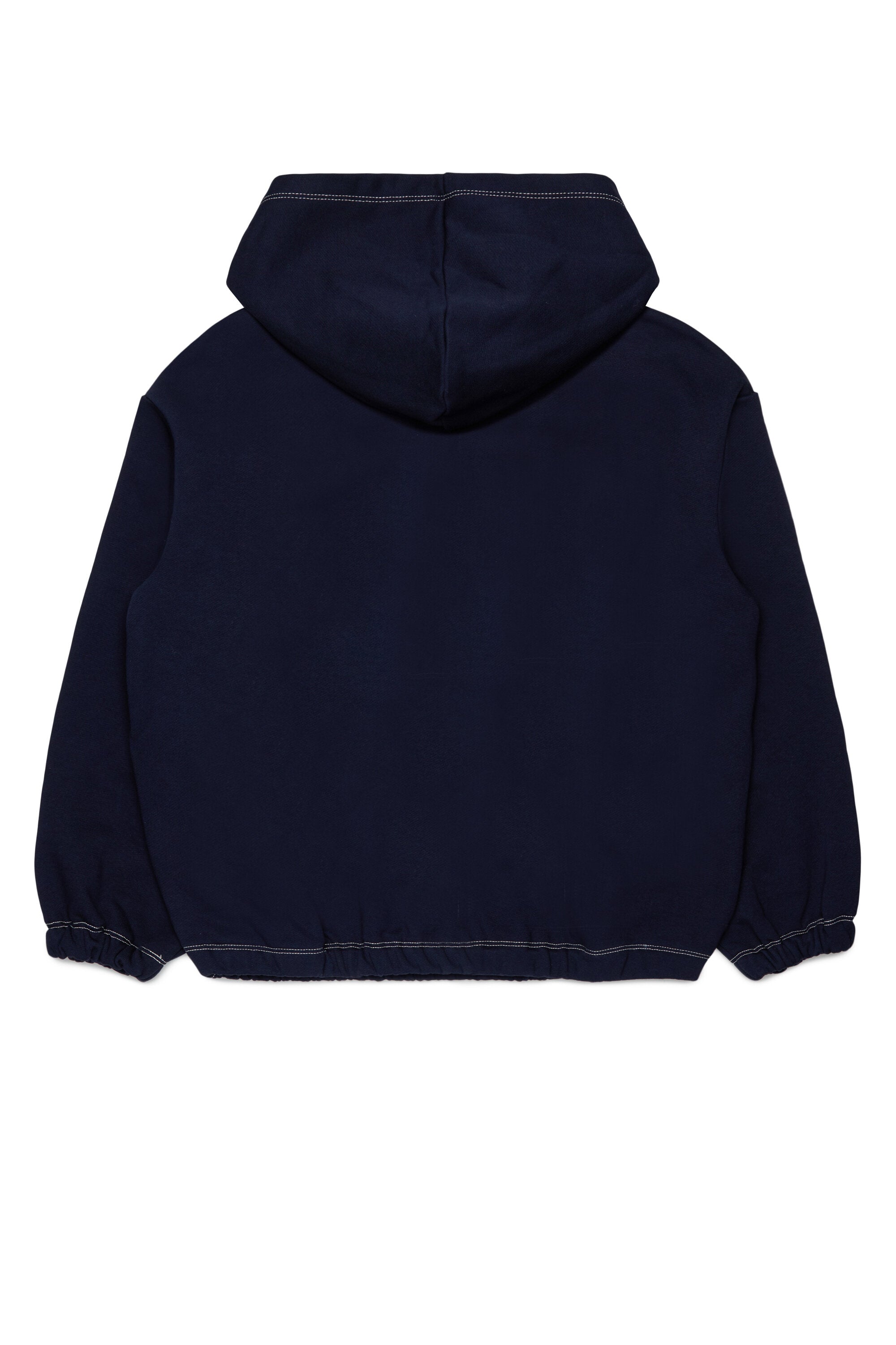 Full-zip sweatshirt with logo