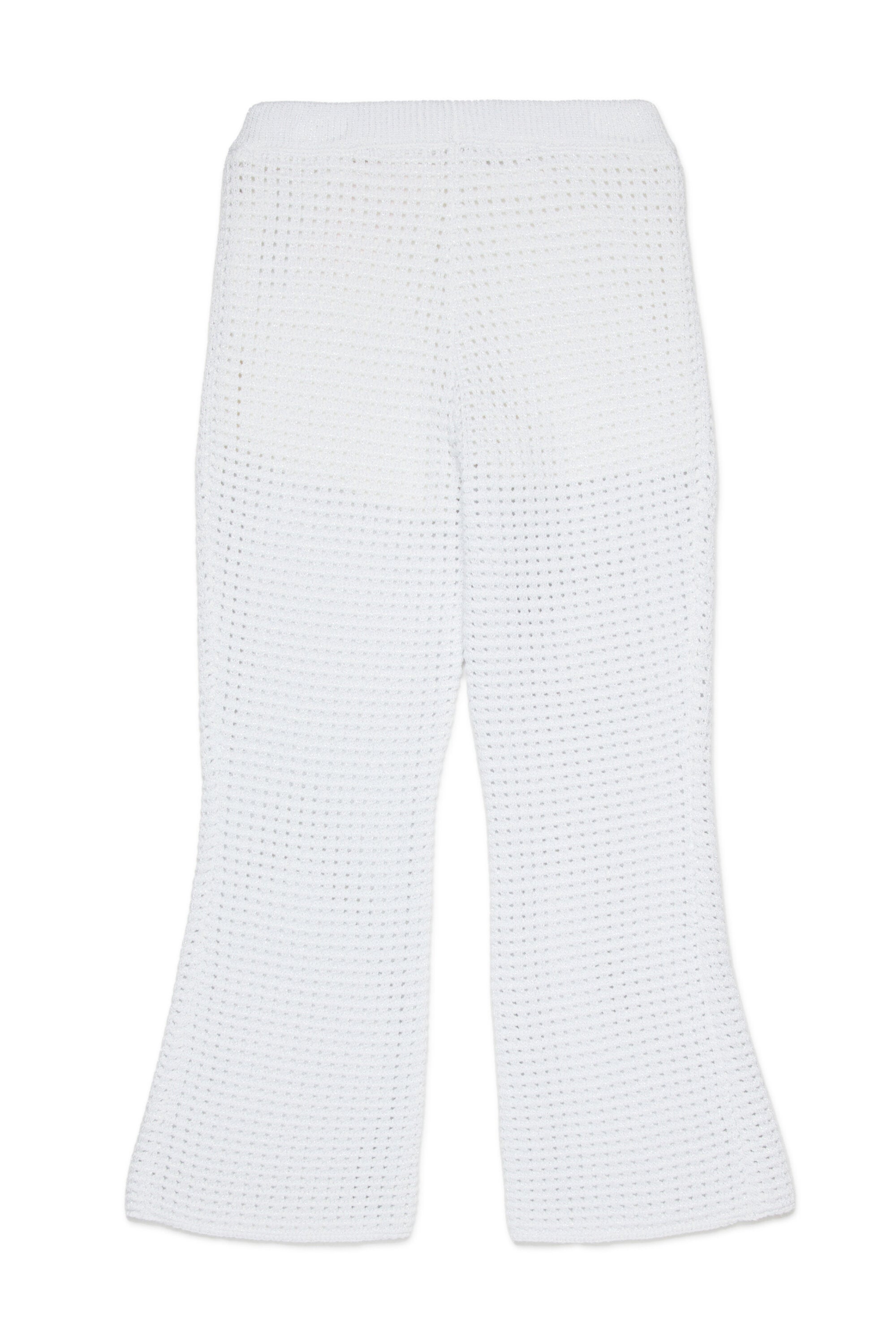 Knit pants with logo