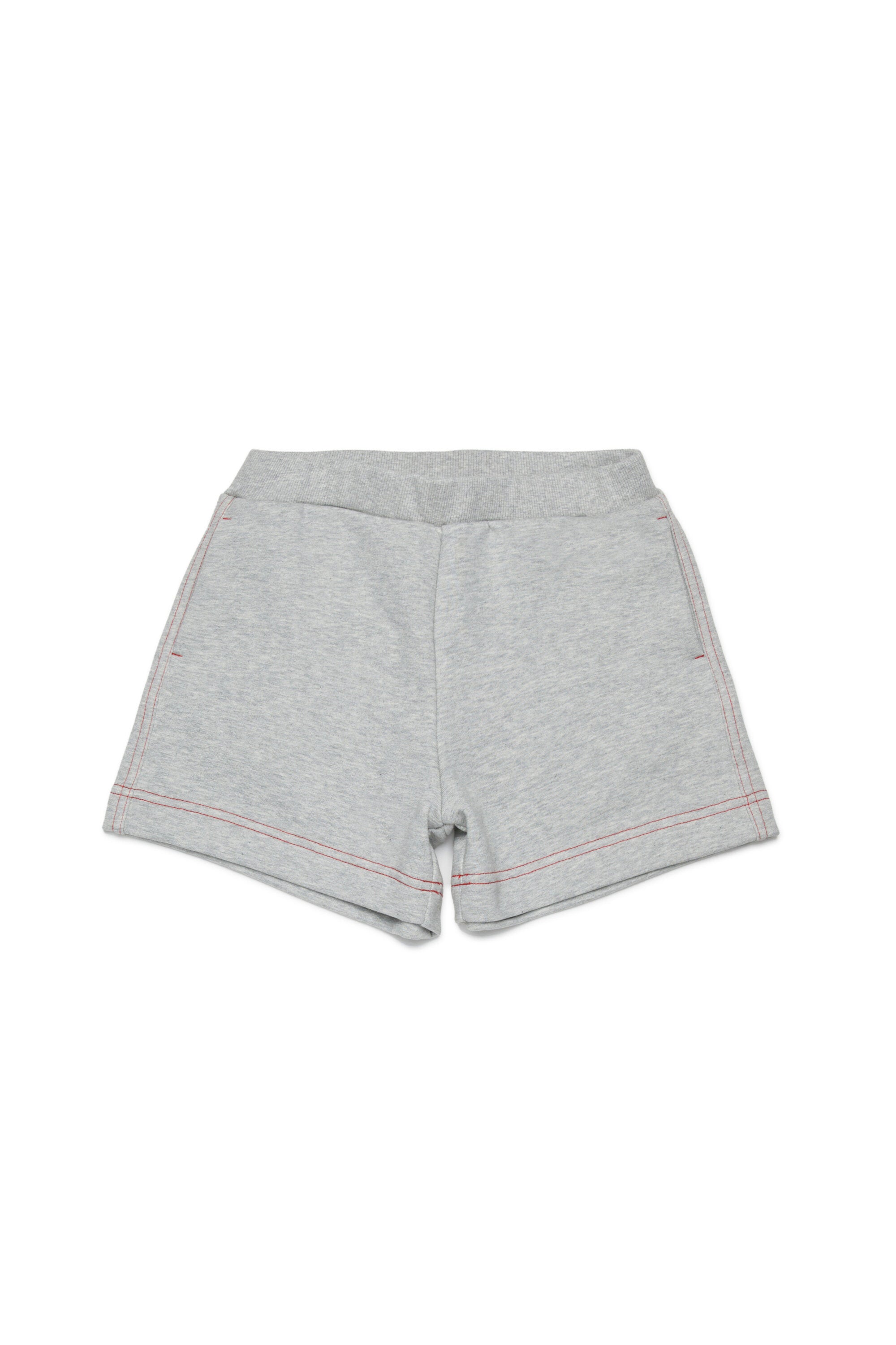 Logo fleece shorts