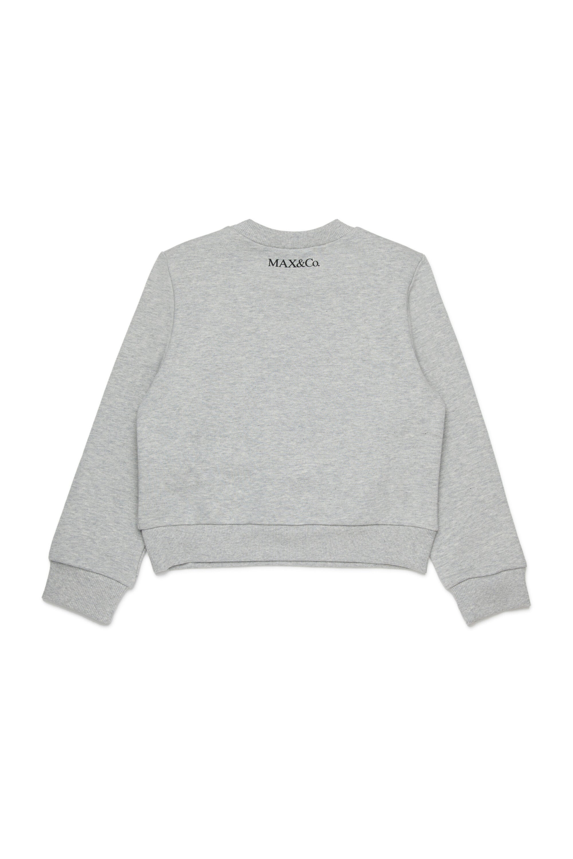 Crewneck sweatshirt with printed logo