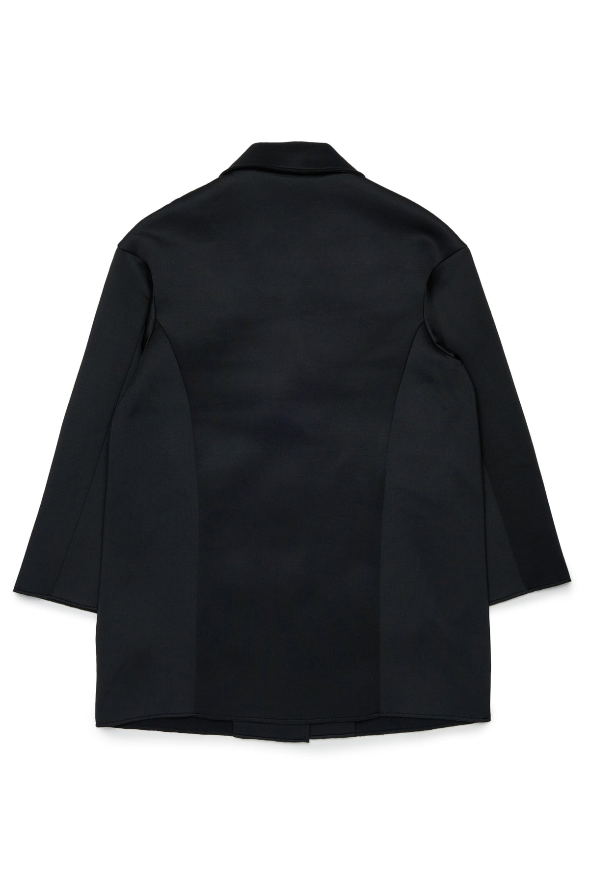 Blazer jacket with printed logo