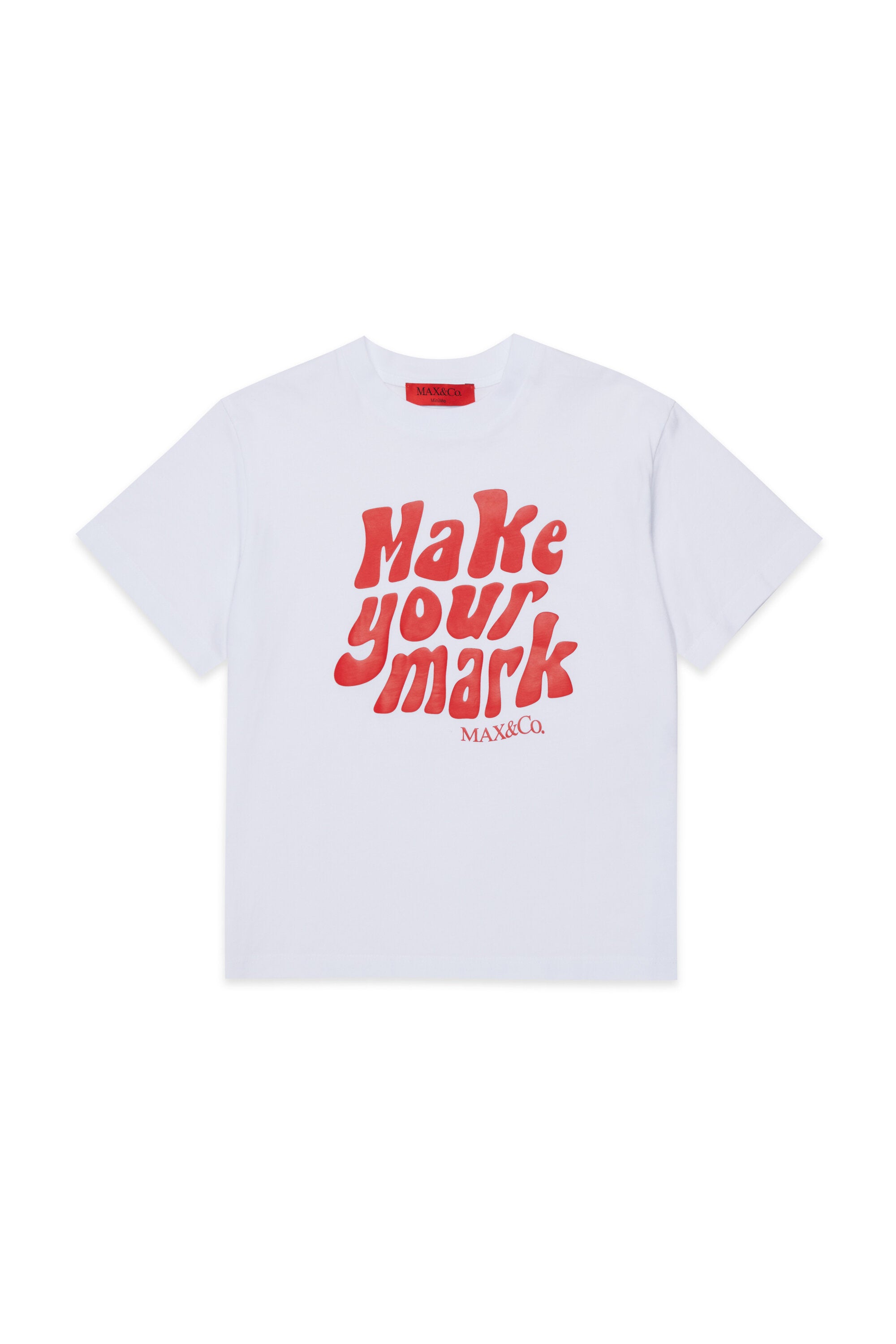 T-shirt with front print and logo