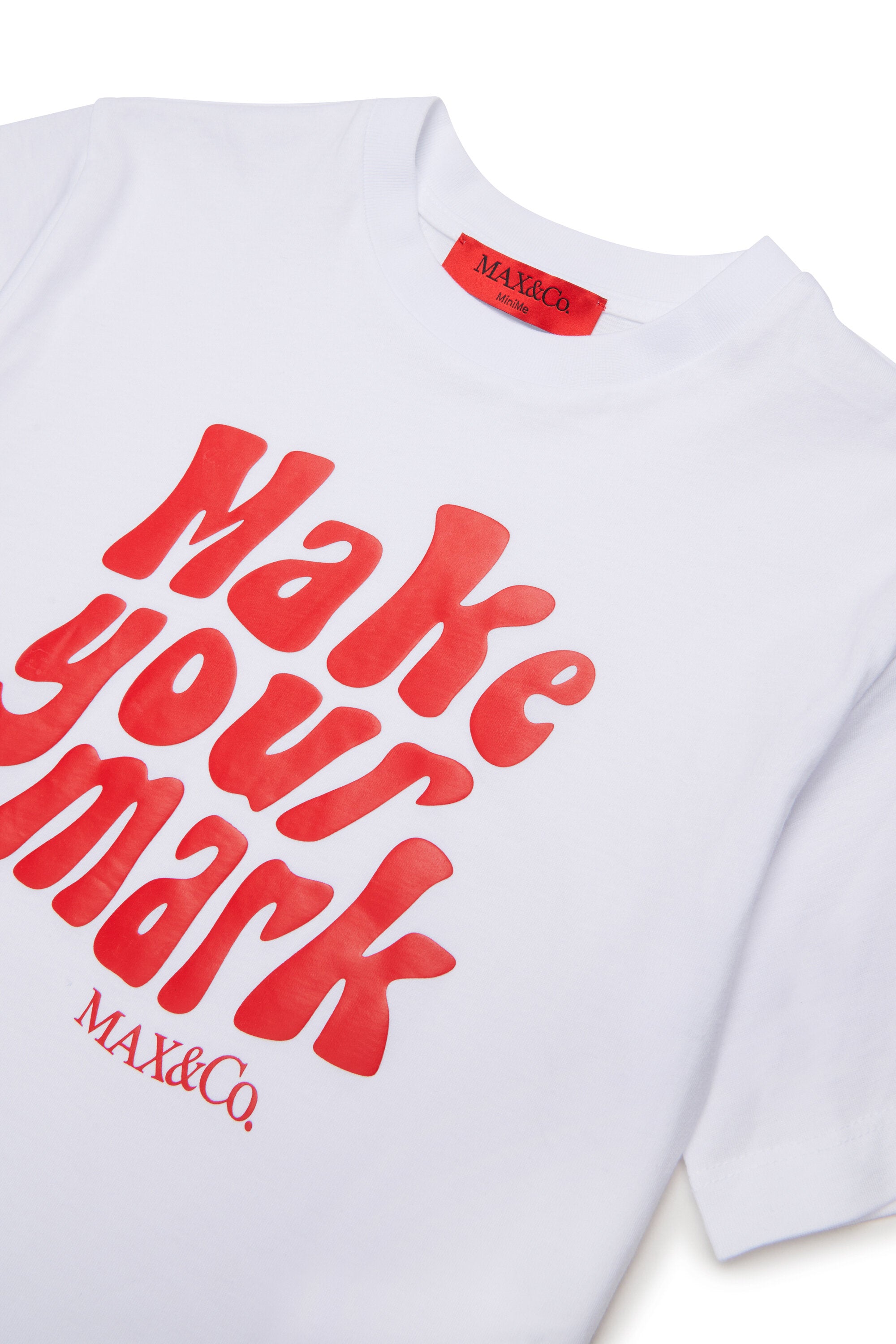 T-shirt with front print and logo
