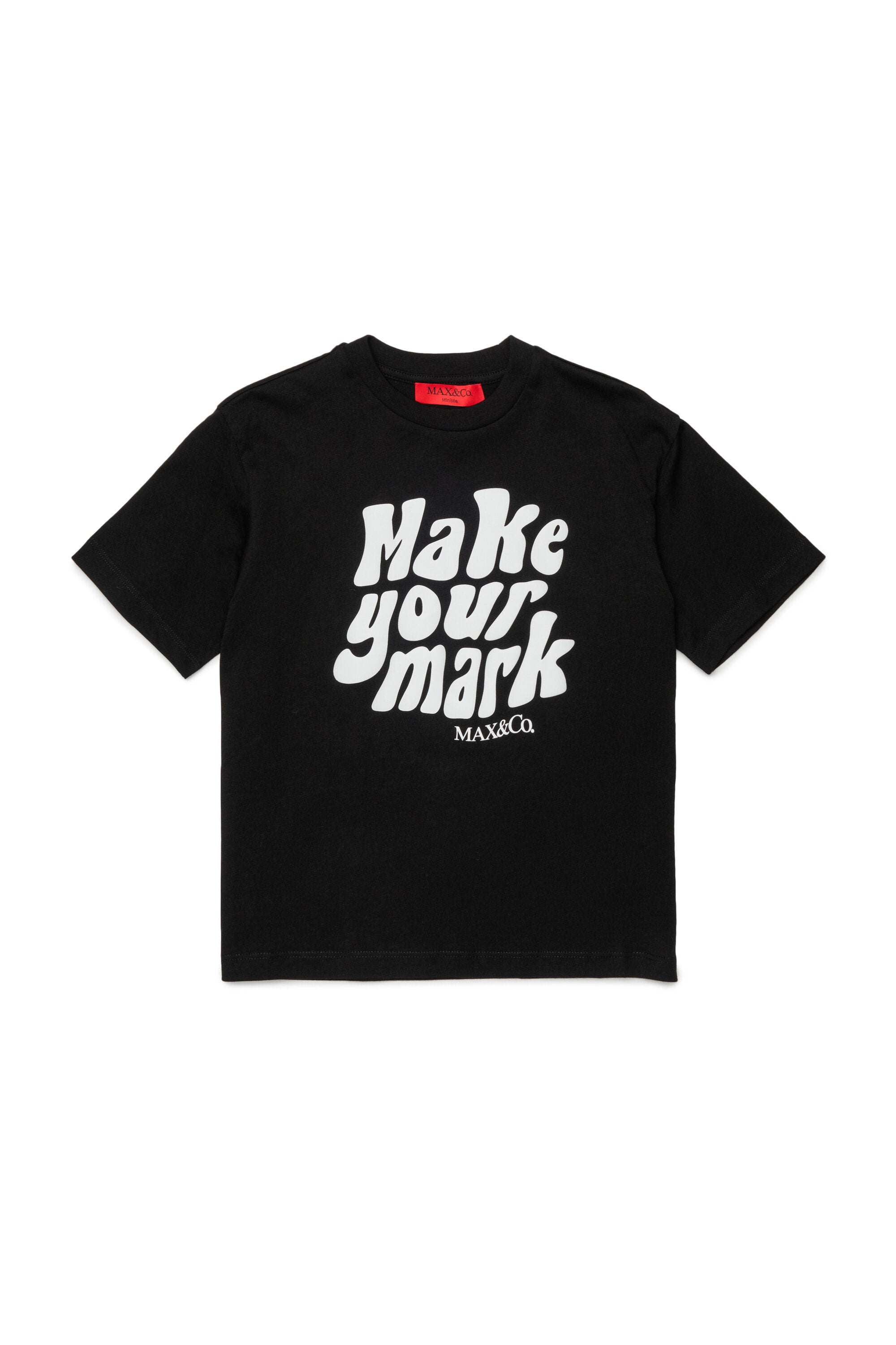 T-shirt with front print and logo