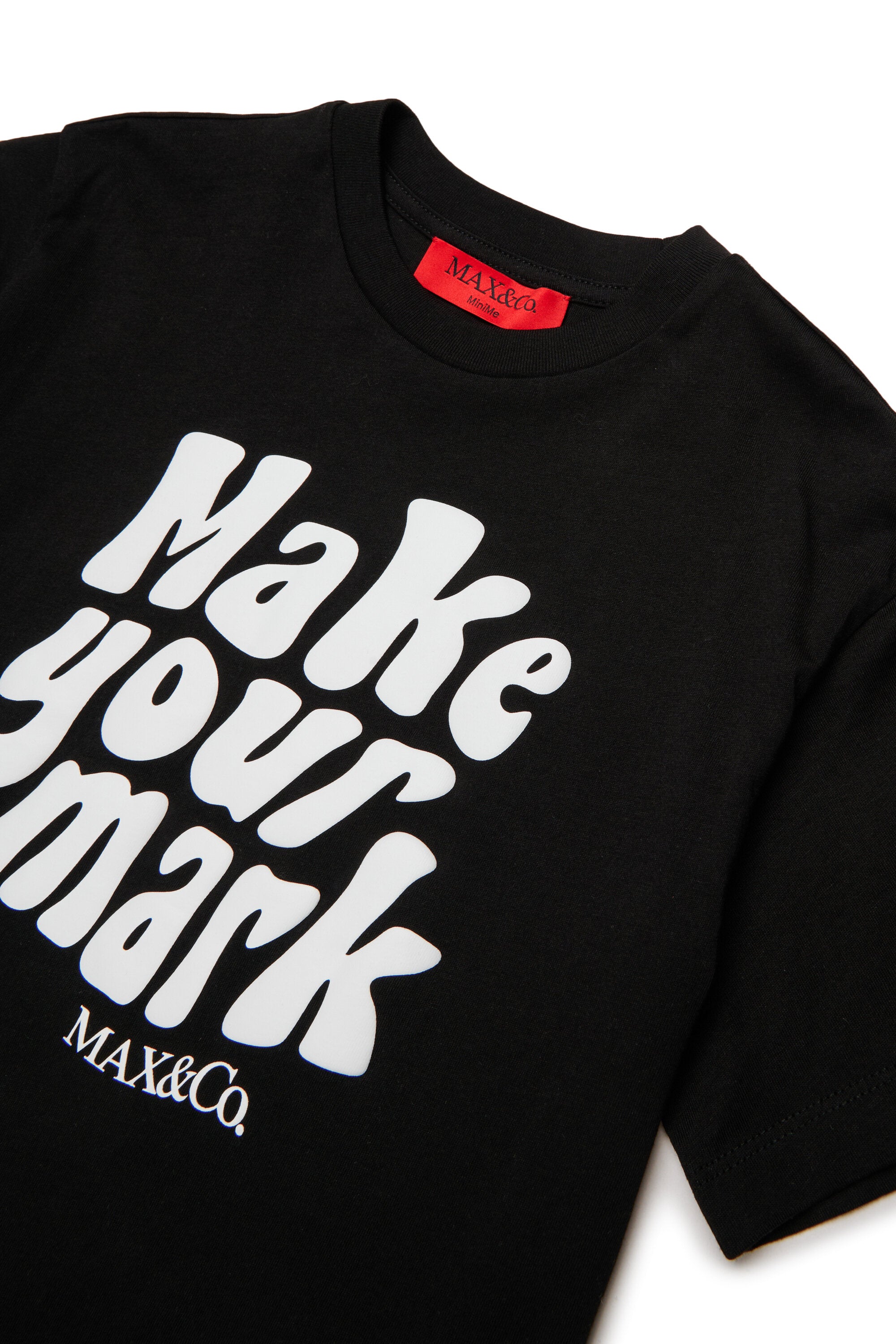 T-shirt with front print and logo