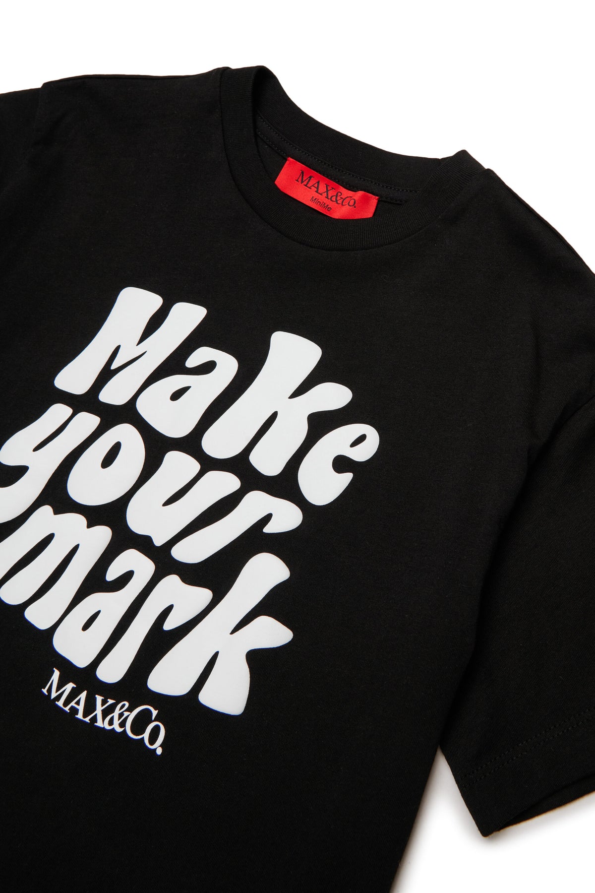 T-shirt with front print and logo