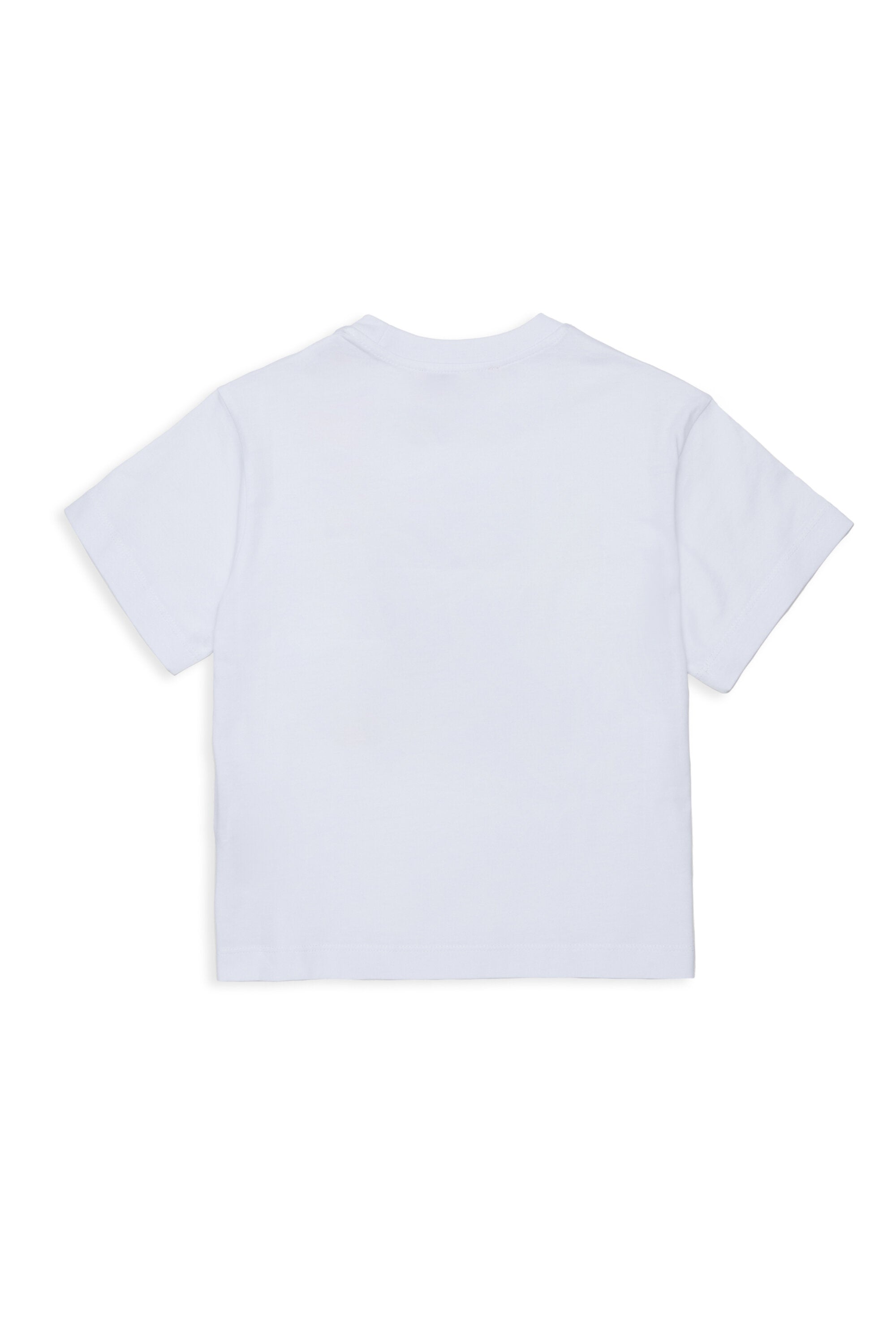 T-shirt with multicolor front logo