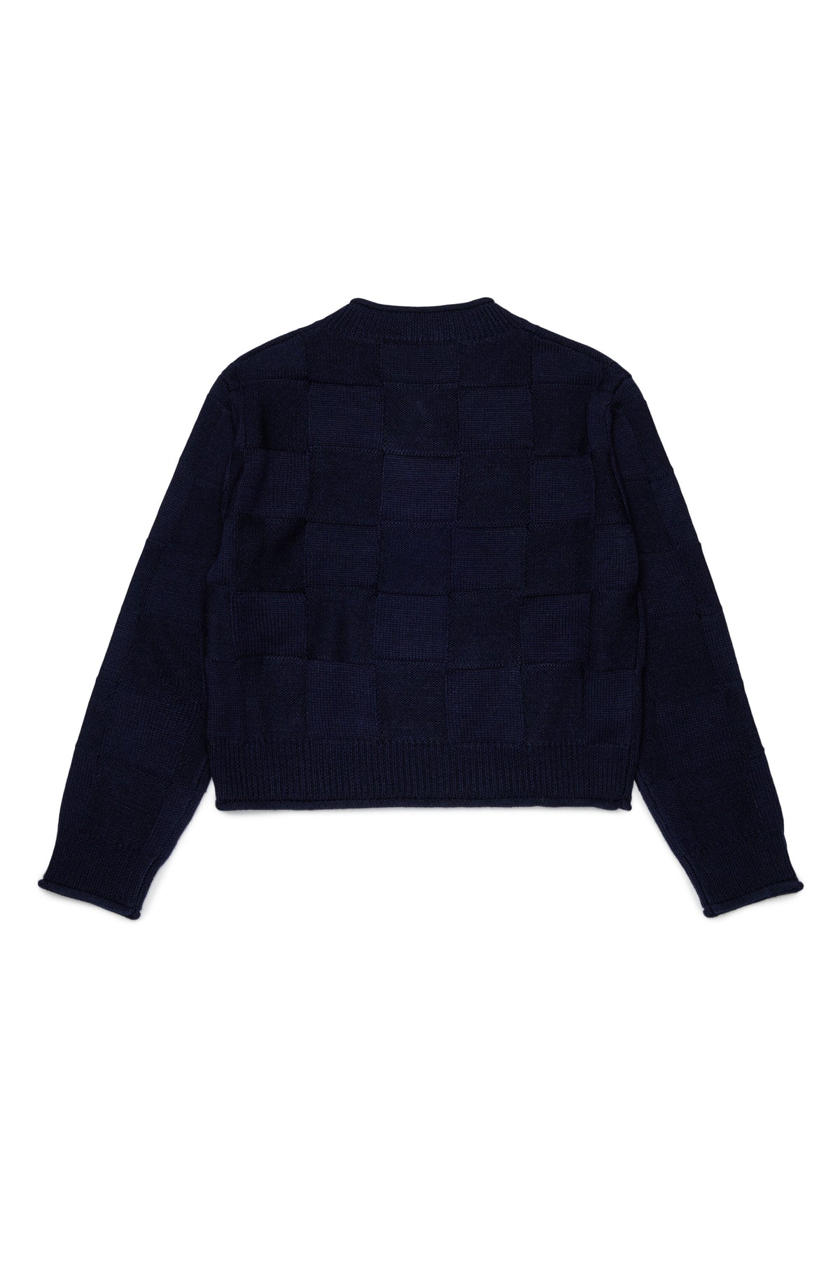 V-neck pullover with logo