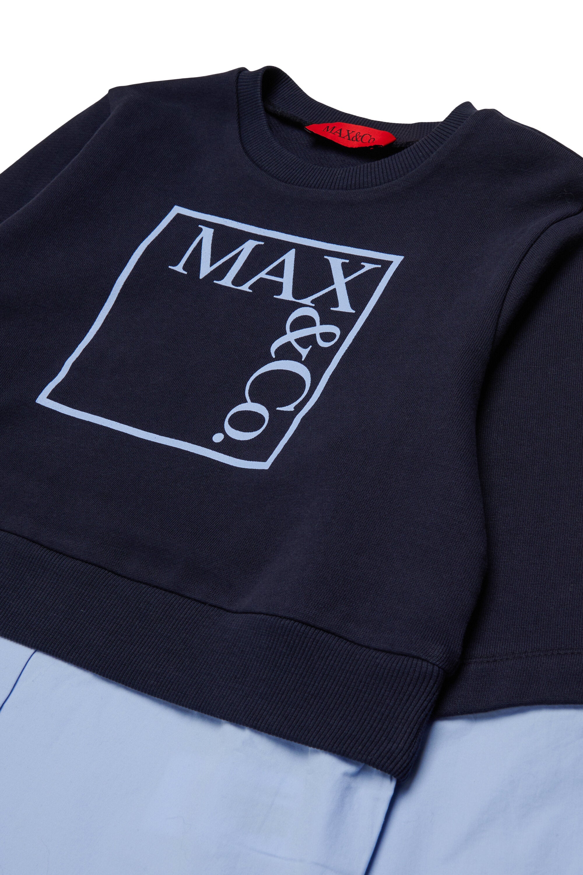 Crew-neck sweatshirt with logo
