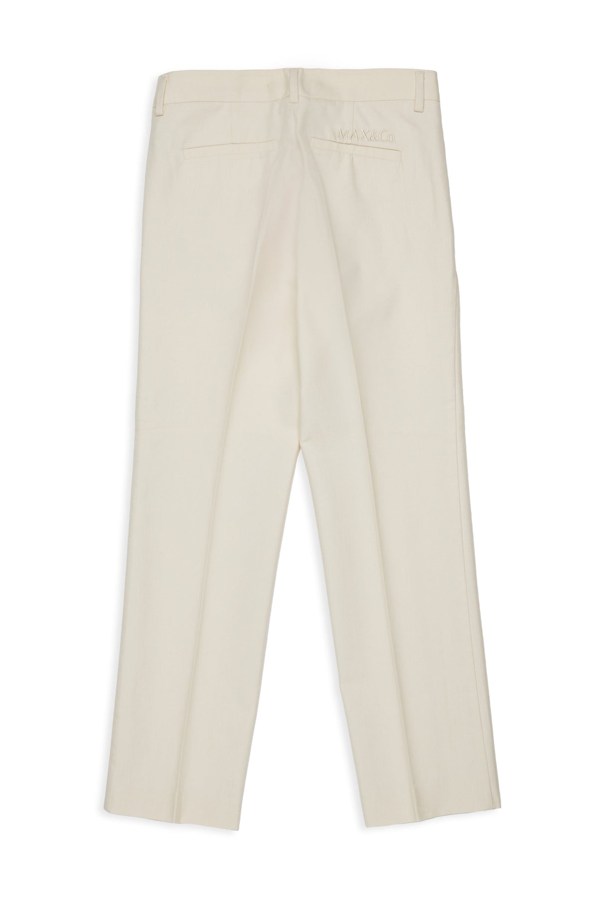Formal pants with logo