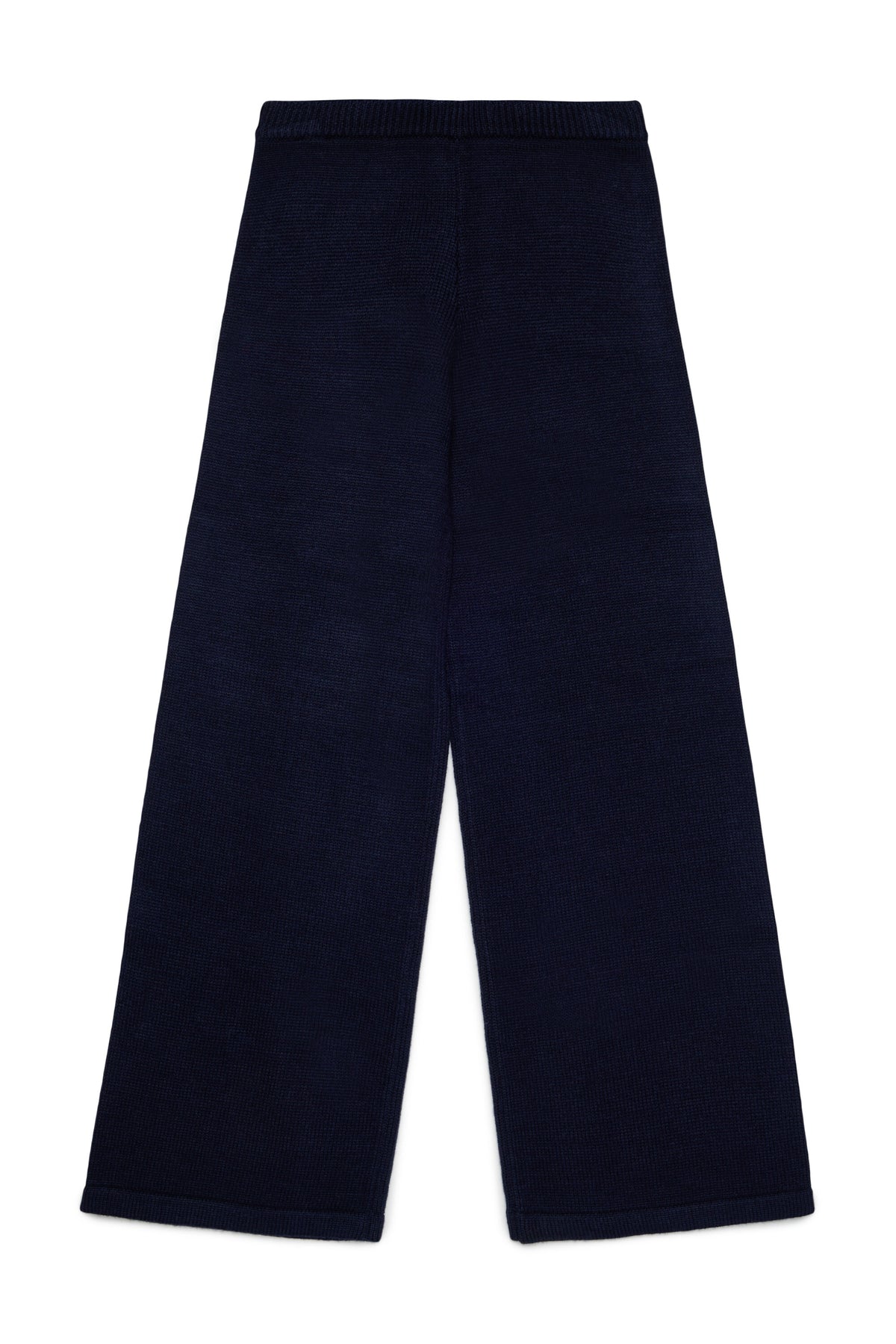 Knit pants with logo