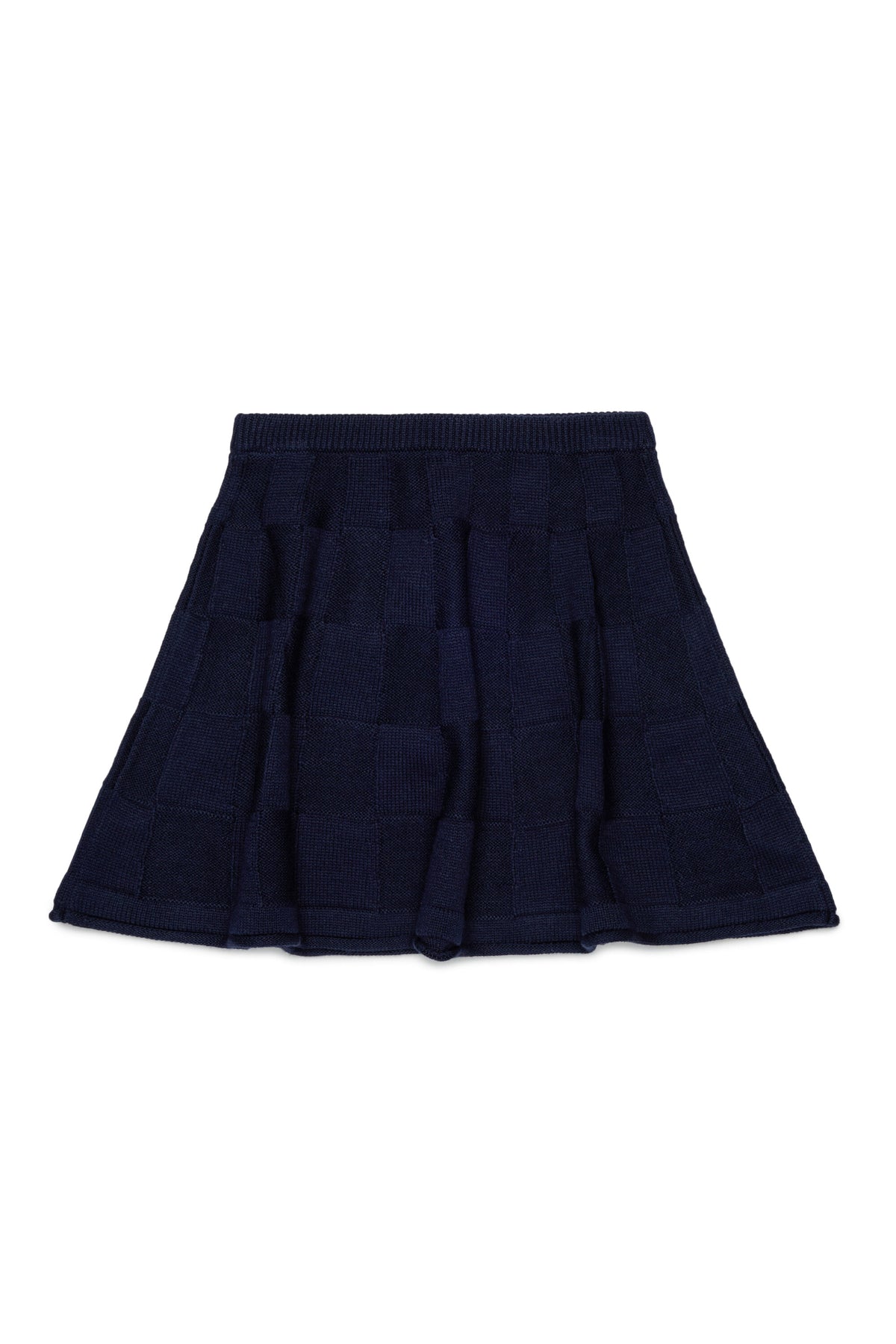 Short skirt with logo