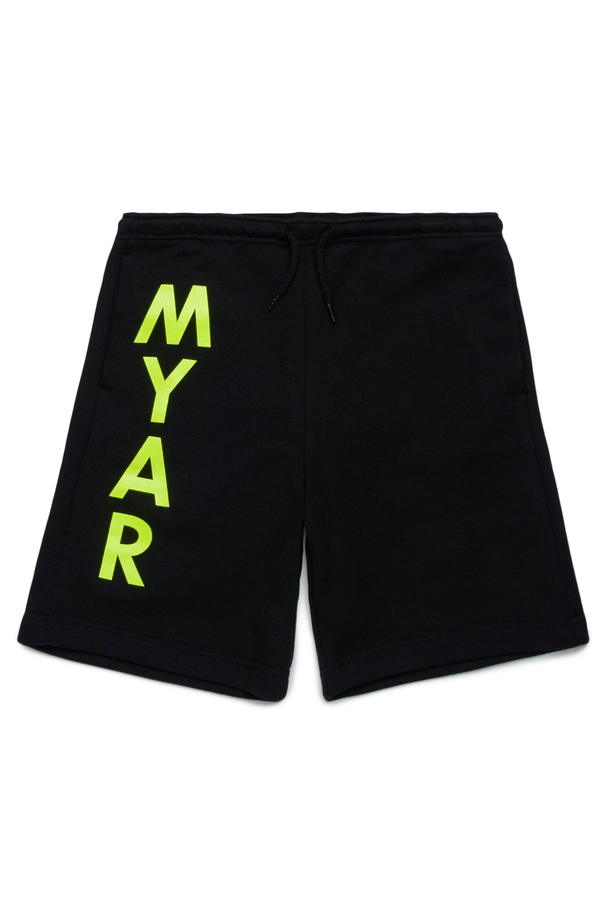 Deadstock fleece shorts with MYAR logo