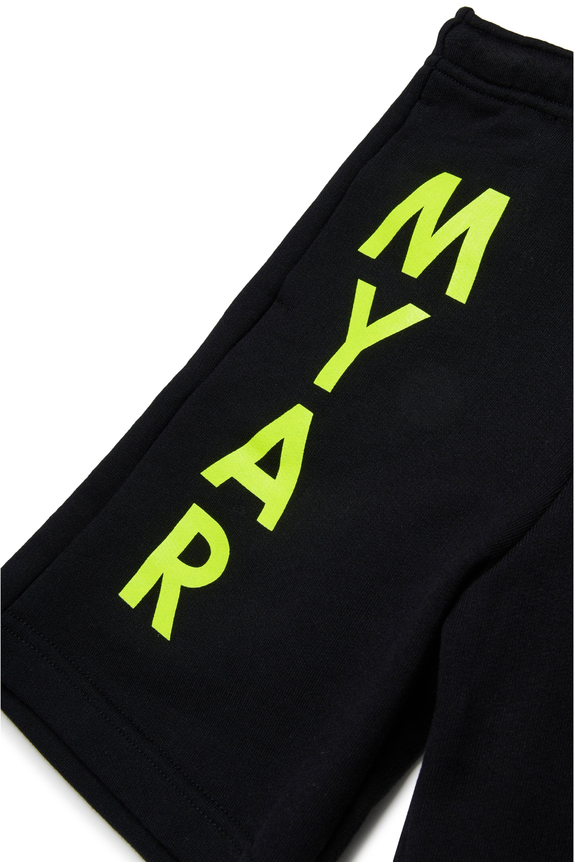 Deadstock fleece shorts with MYAR logo