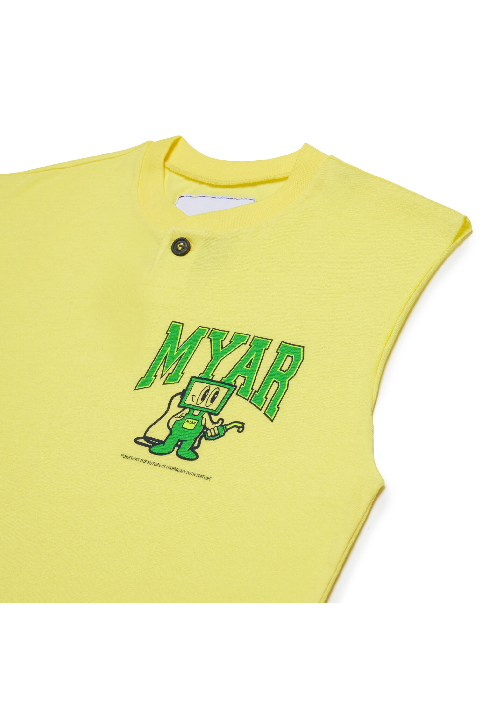 Deadstock cotton sleeveless t-shirt