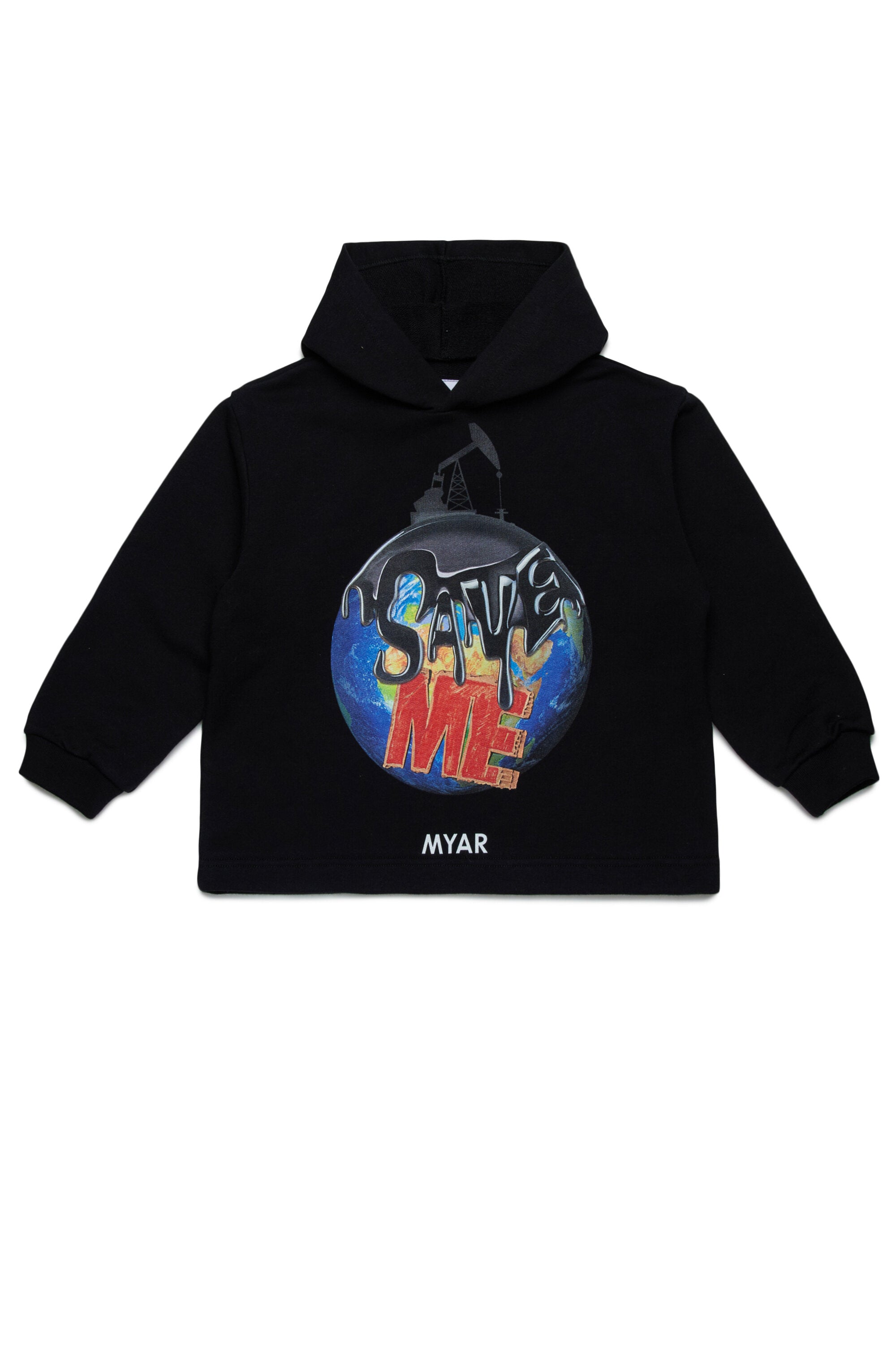 Deadstock cotton sweatshirt with Save me graphics