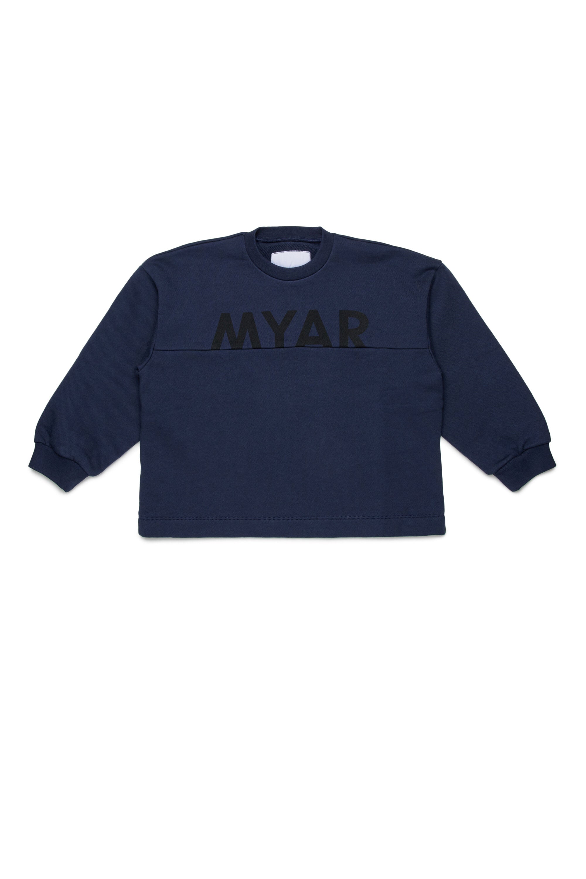 Crew neck sweatshirt with logo