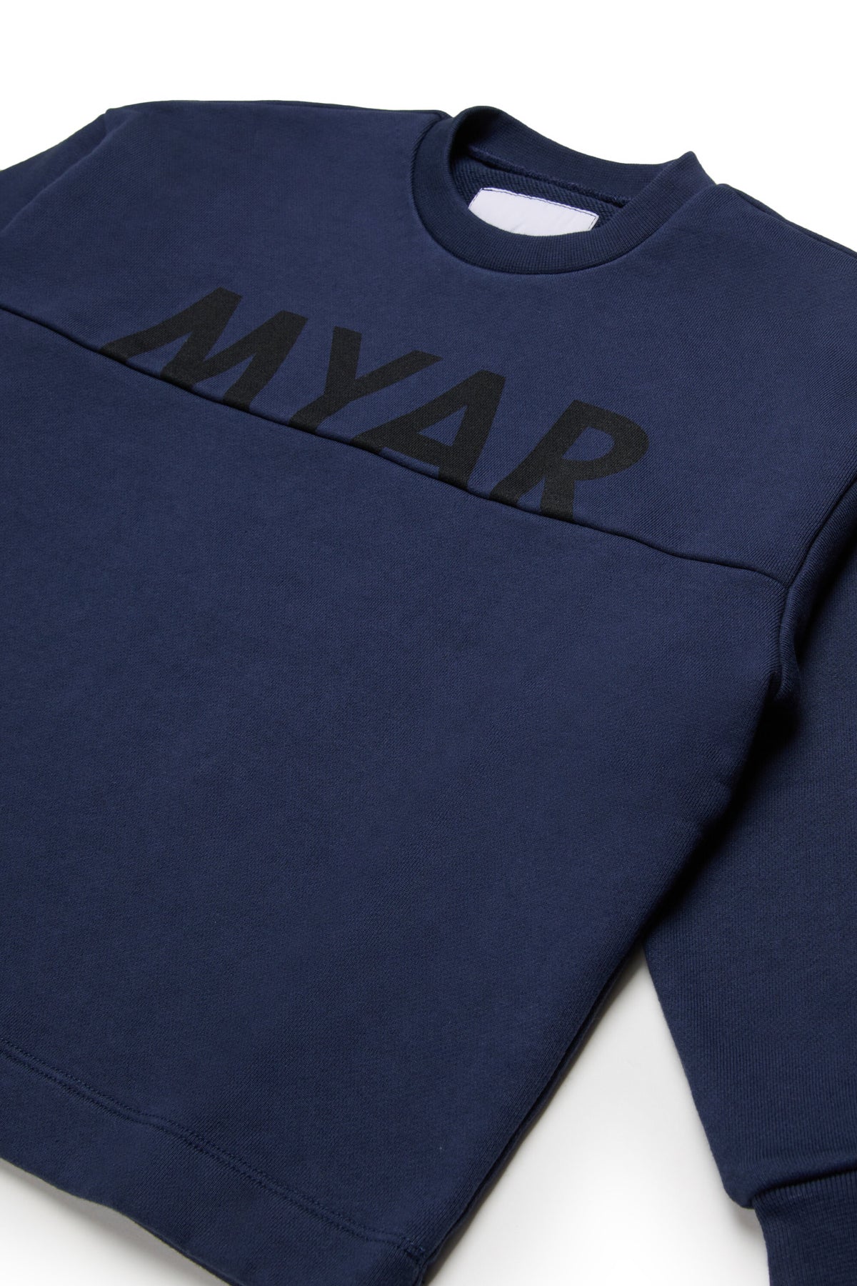 Crew neck sweatshirt with logo
