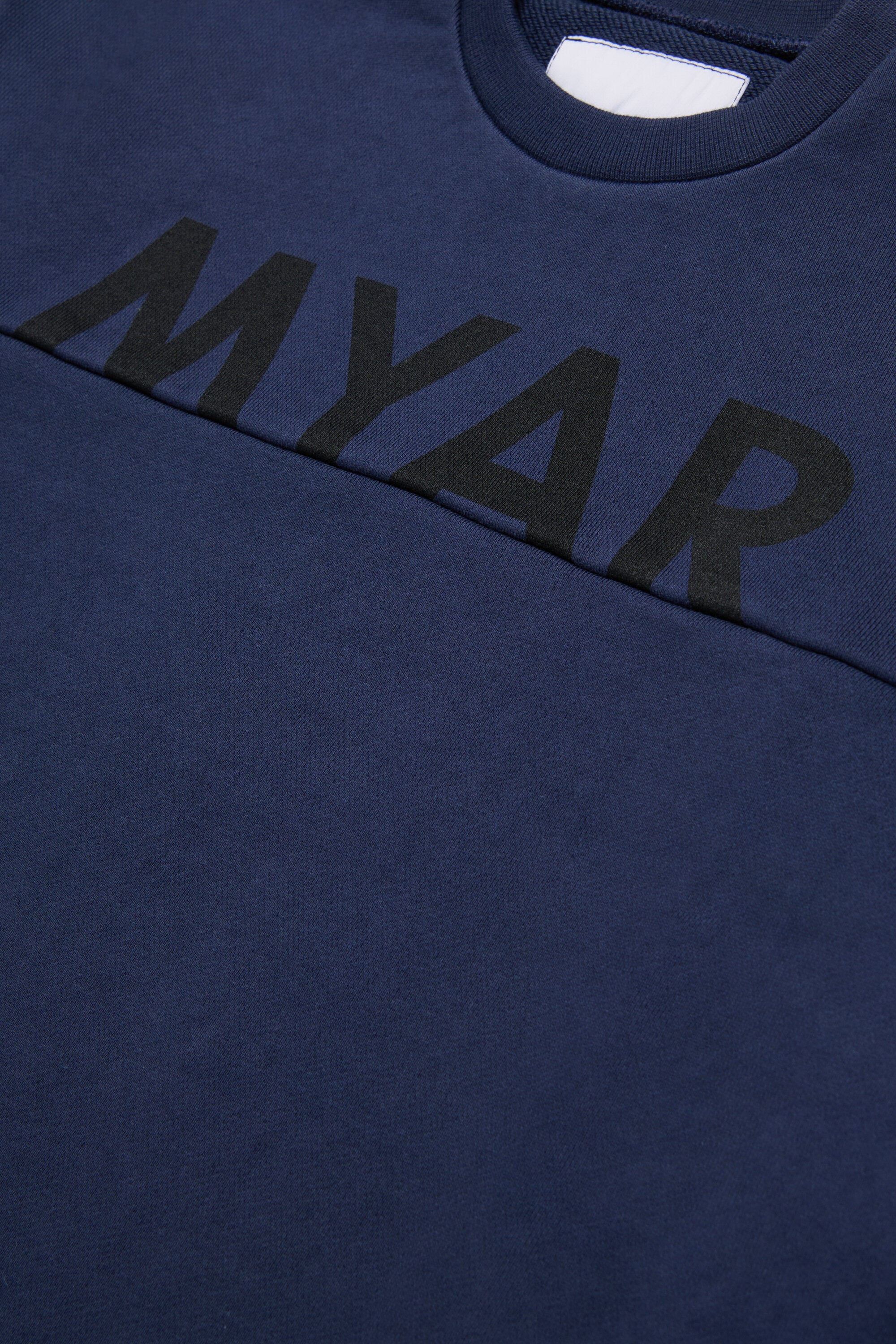 Crew neck sweatshirt with logo