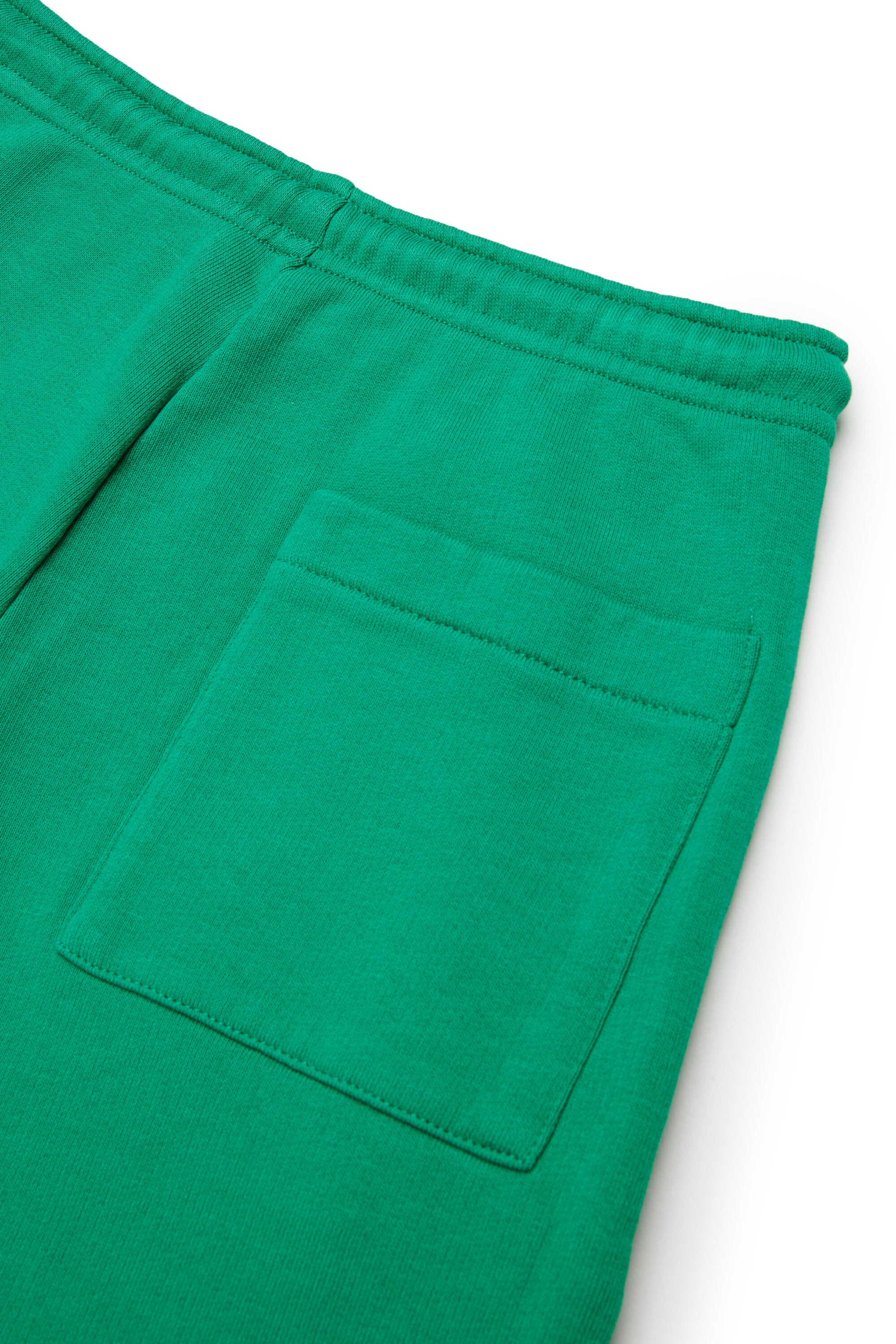 Fleece shorts with logo