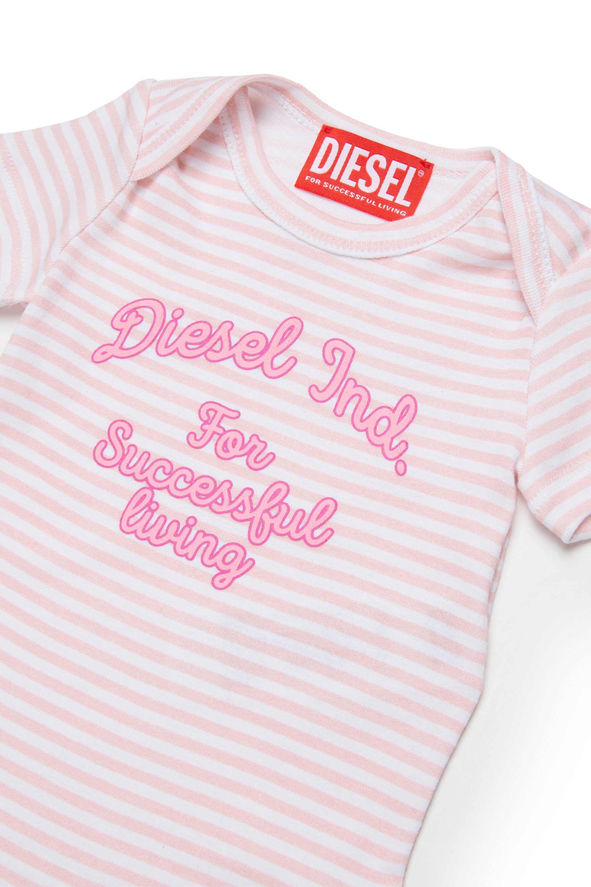 Baby bodysuit with logo